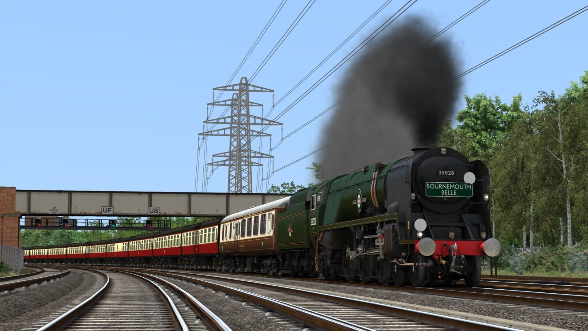 Train Simulator: Merchant Navy Class 35028 'Clan Line' Steam Loco Add-On