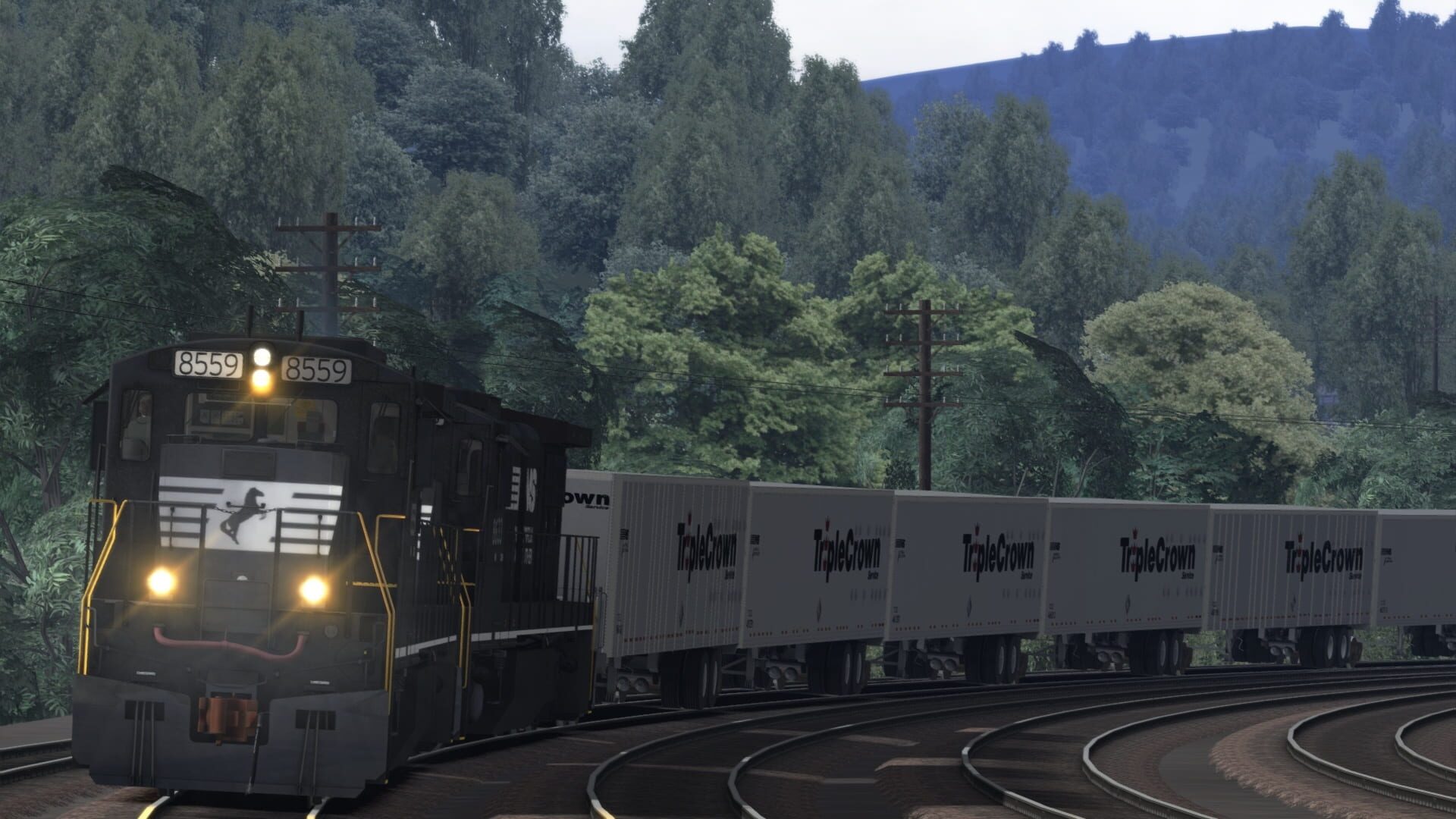 Train Simulator: Norfolk Southern C39-8 Loco Add-On