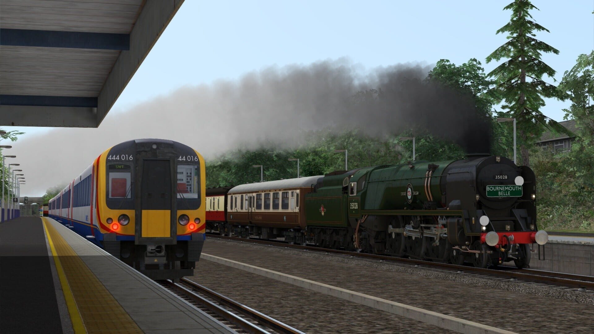 Train Simulator: Merchant Navy Class 35028 'Clan Line' Steam Loco Add-On