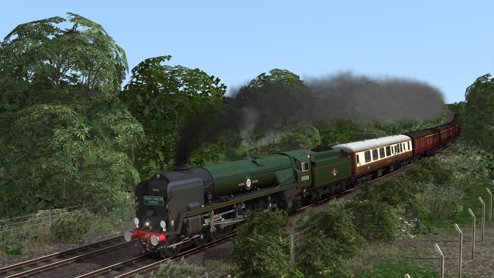 Train Simulator: Merchant Navy Class 35028 'Clan Line' Steam Loco Add-On