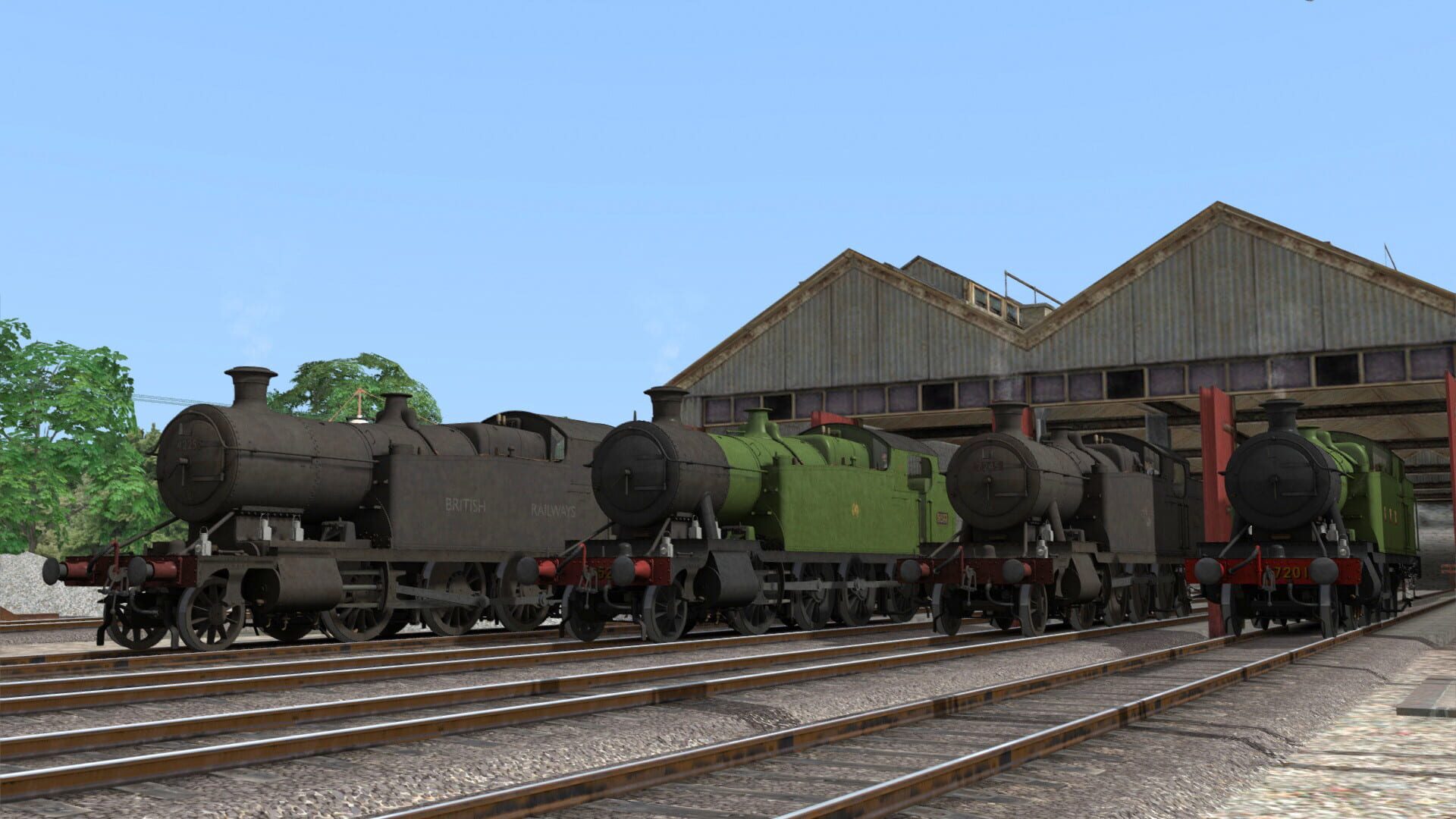 Train Simulator: GWR 4200/5205/7200 2-8-0T Pack
