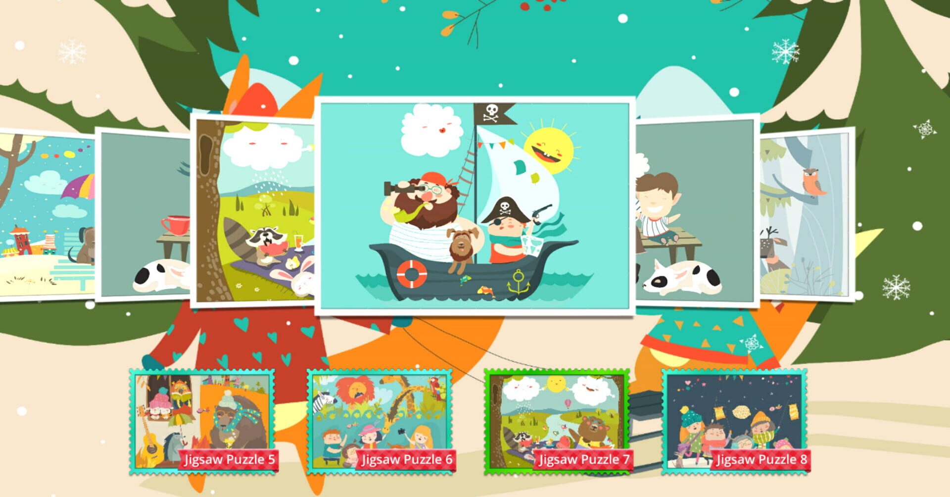 Classic Jigsaw Puzzles: Beautifully Illustrated - Screenshot