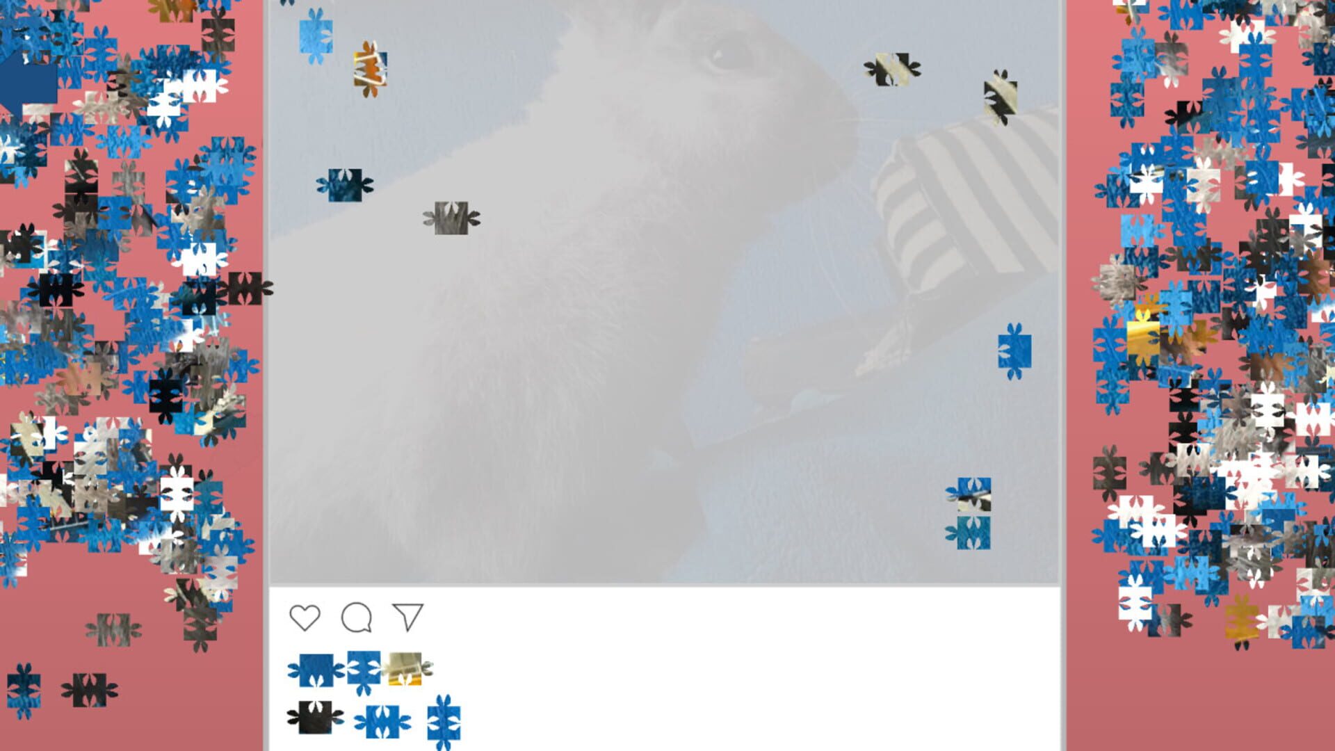 Athena, the rabbit: Jigsaw Puzzle - Screenshot