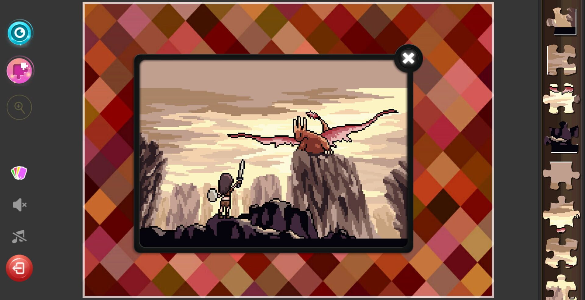 Jigsaw Puzzle: Pixel Art Master - Screenshot