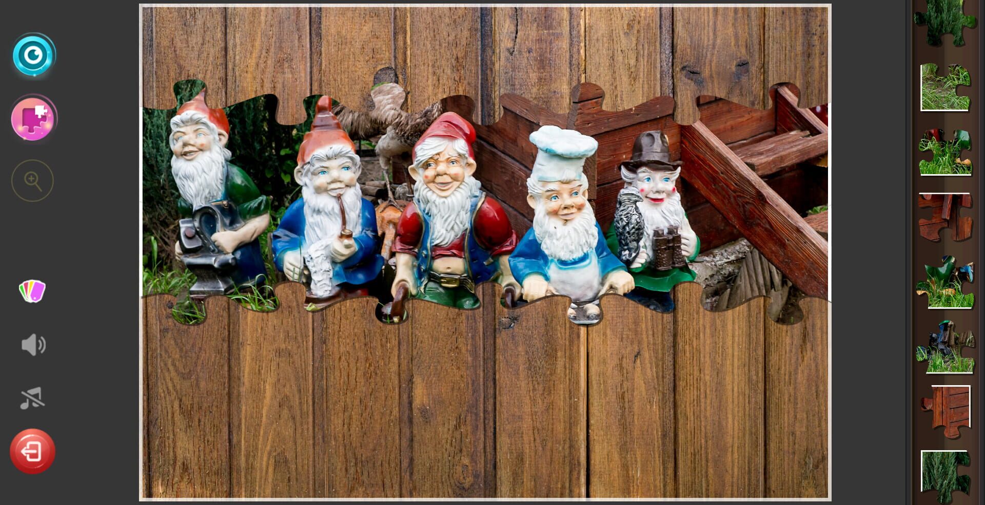 Gnome: Jigsaw Puzzles - Screenshot