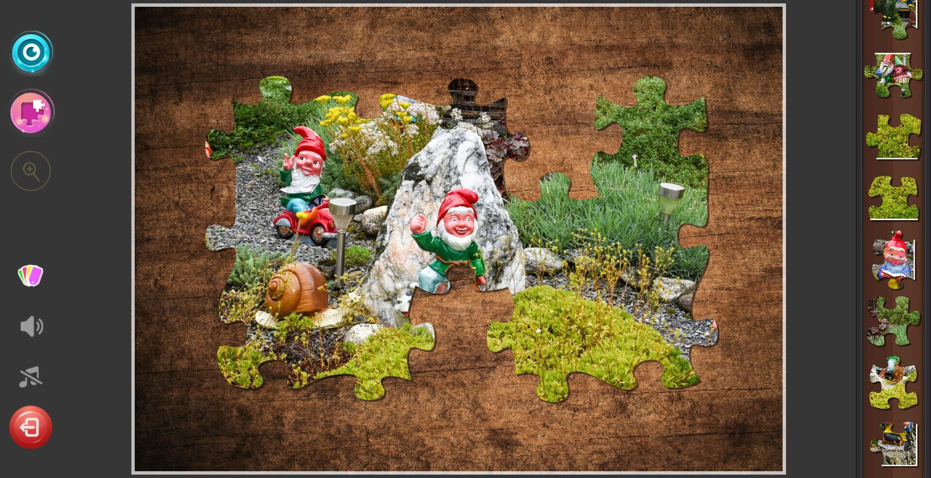 Gnome: Jigsaw Puzzles - Screenshot