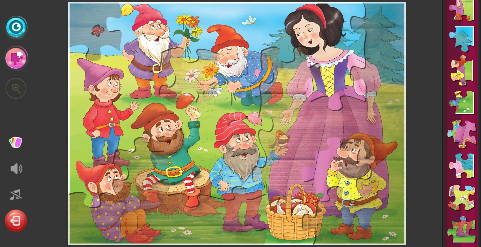 Children's Jigsaw Puzzles: Fairy Tale - Screenshot
