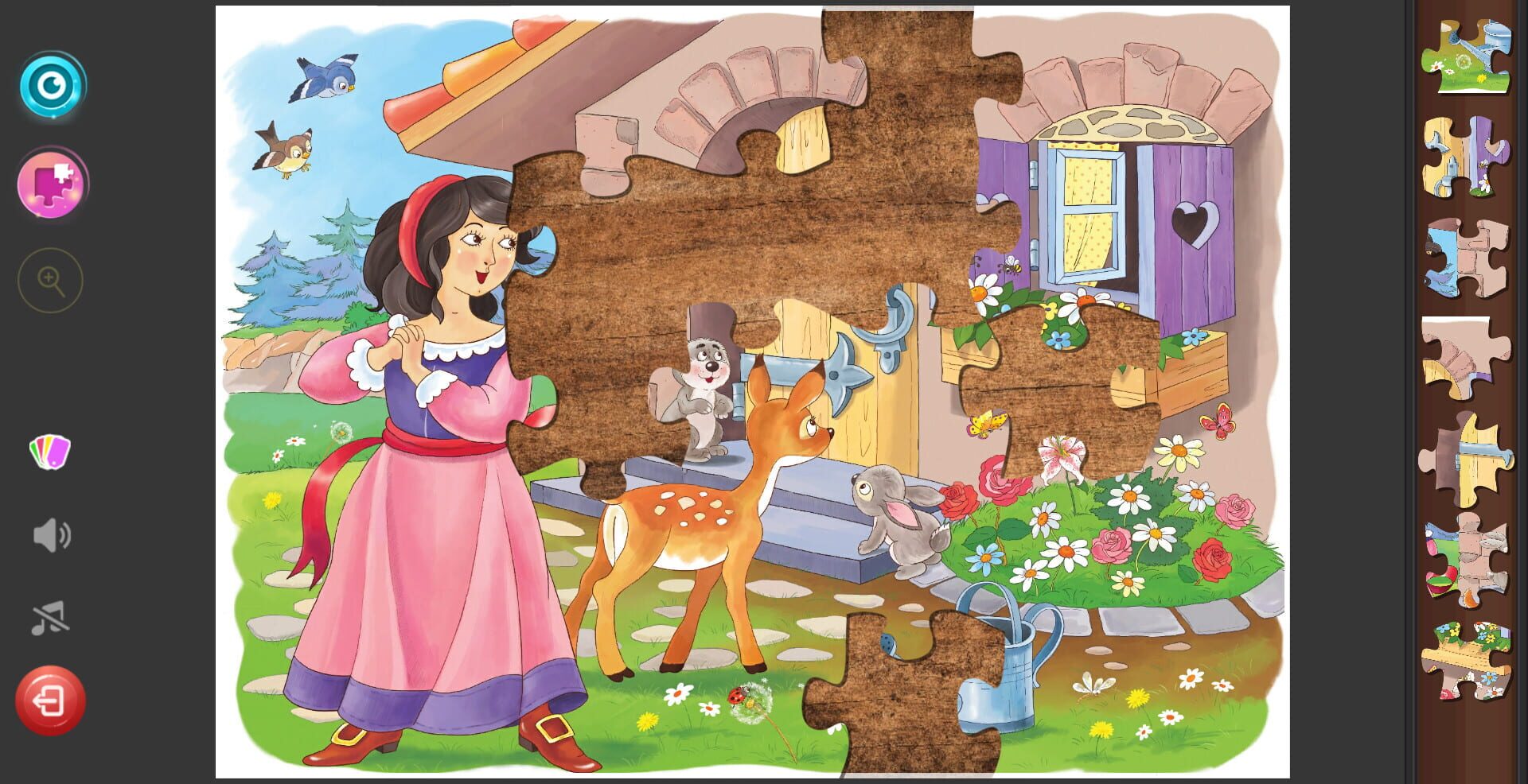 Children's Jigsaw Puzzles: Fairy Tale - Screenshot