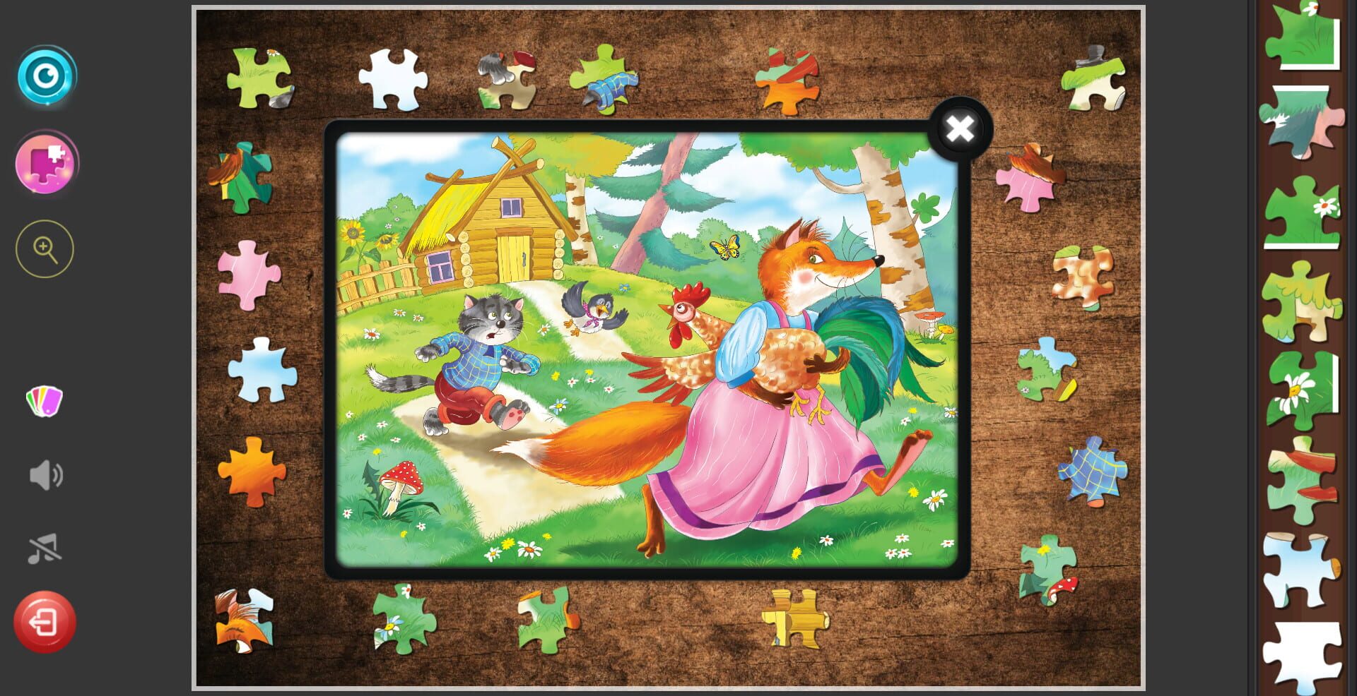 Children's Jigsaw Puzzles: Fairy Tale - Screenshot