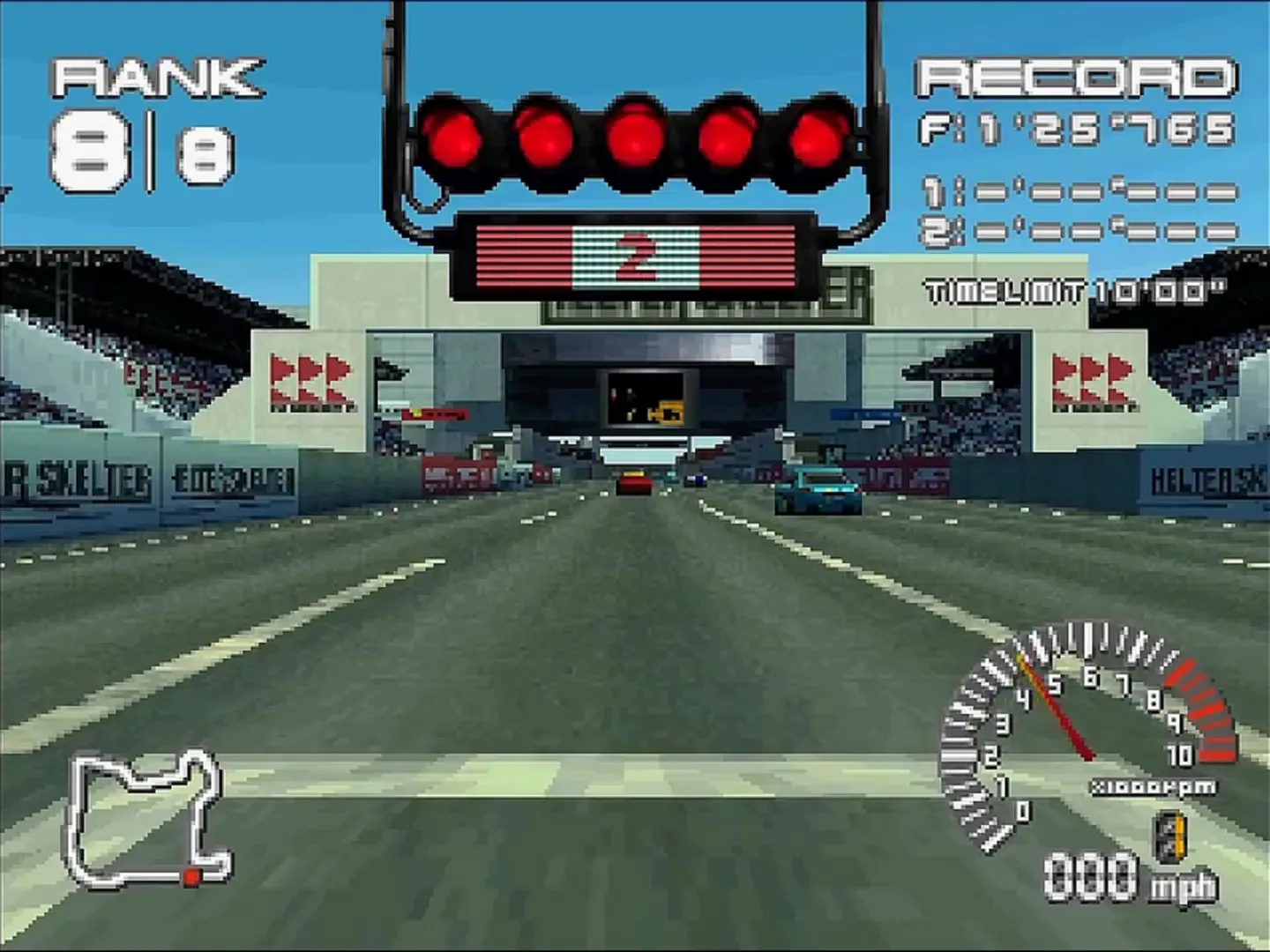 Captura de pantalla - R4: Ridge Racer Type 4