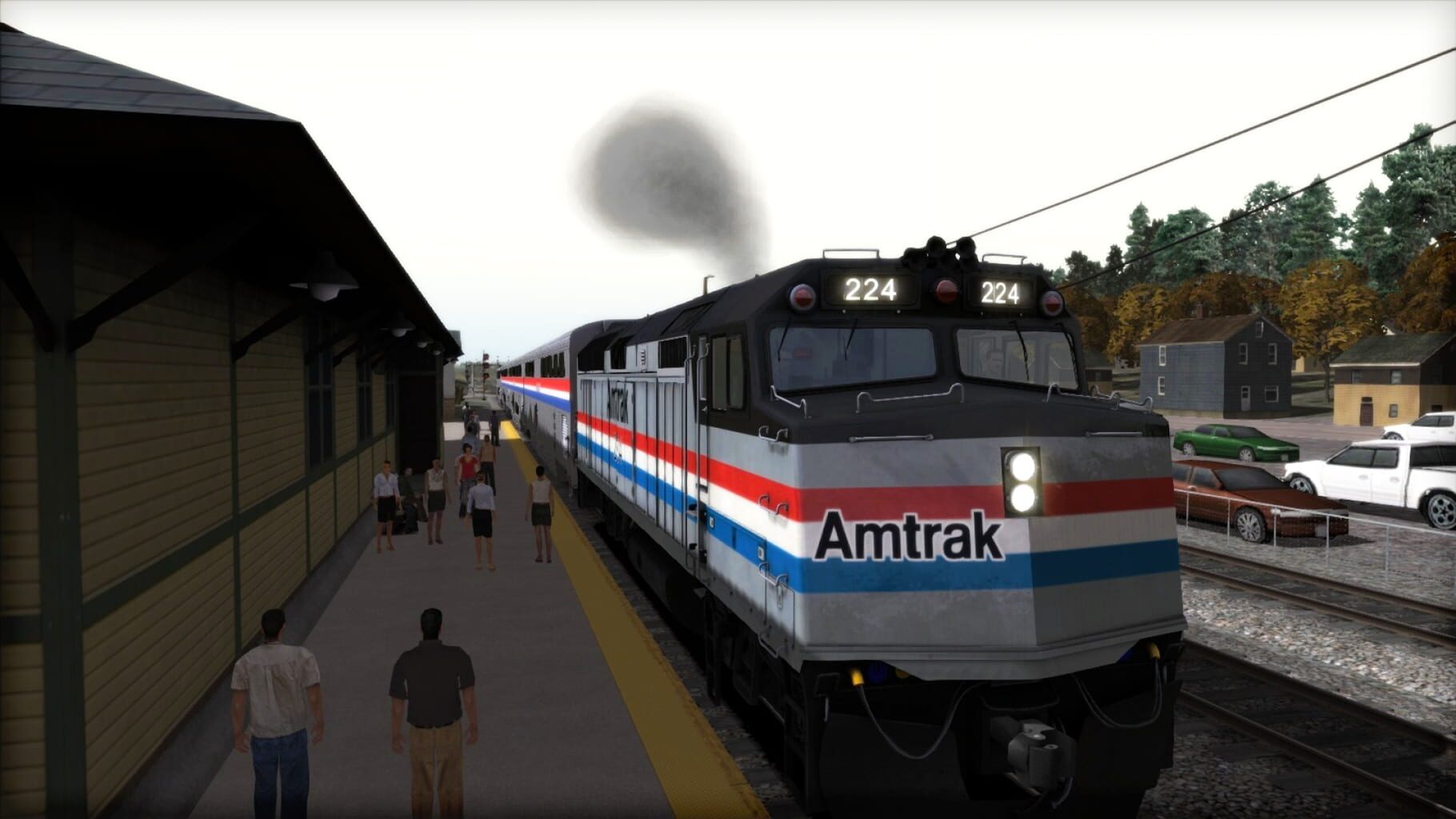 Captura de pantalla - Train Simulator 2021: Amtrak F40PH 'California Zephyr' Loco