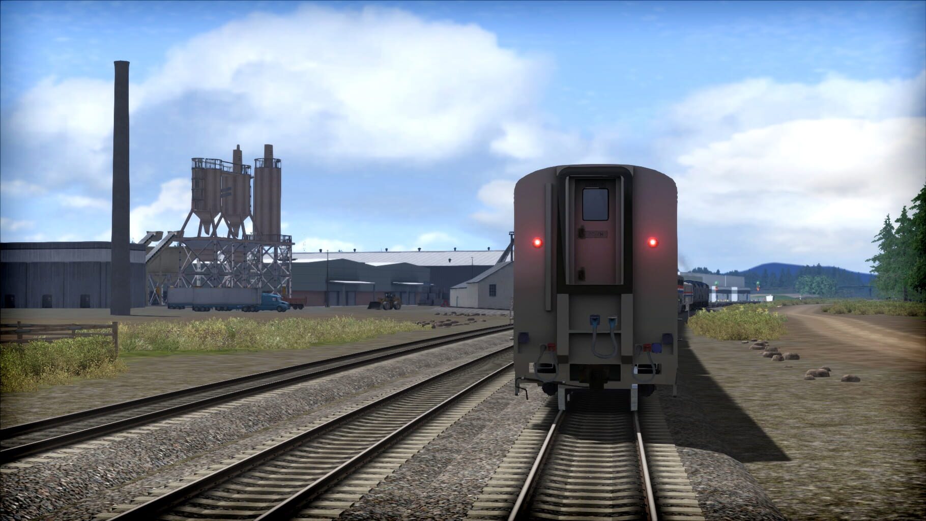 Captura de pantalla - Train Simulator 2021: Amtrak P42 DC 'Empire Builder' Loco