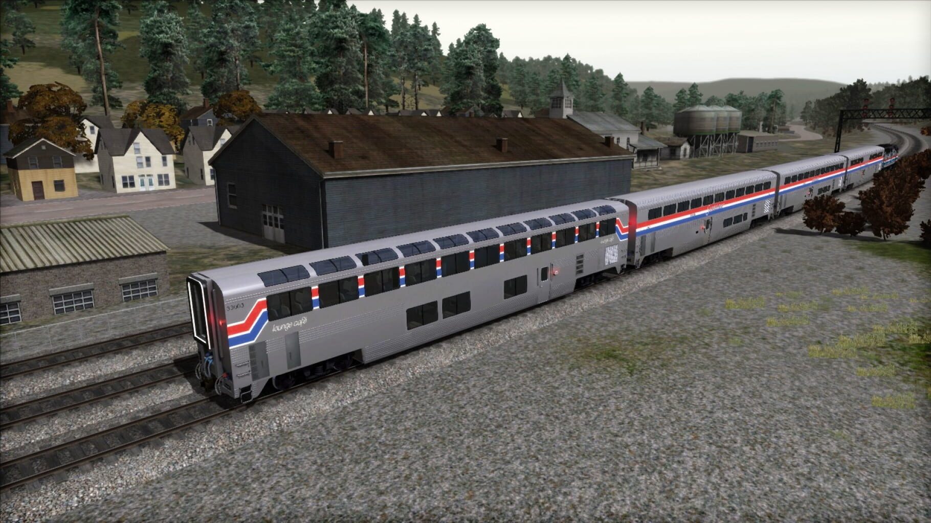 Captura de pantalla - Train Simulator 2021: Amtrak F40PH 'California Zephyr' Loco