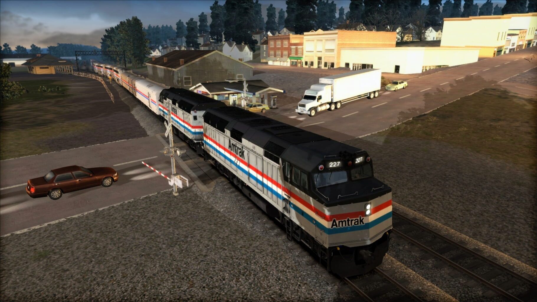 Captura de pantalla - Train Simulator 2021: Amtrak F40PH 'California Zephyr' Loco