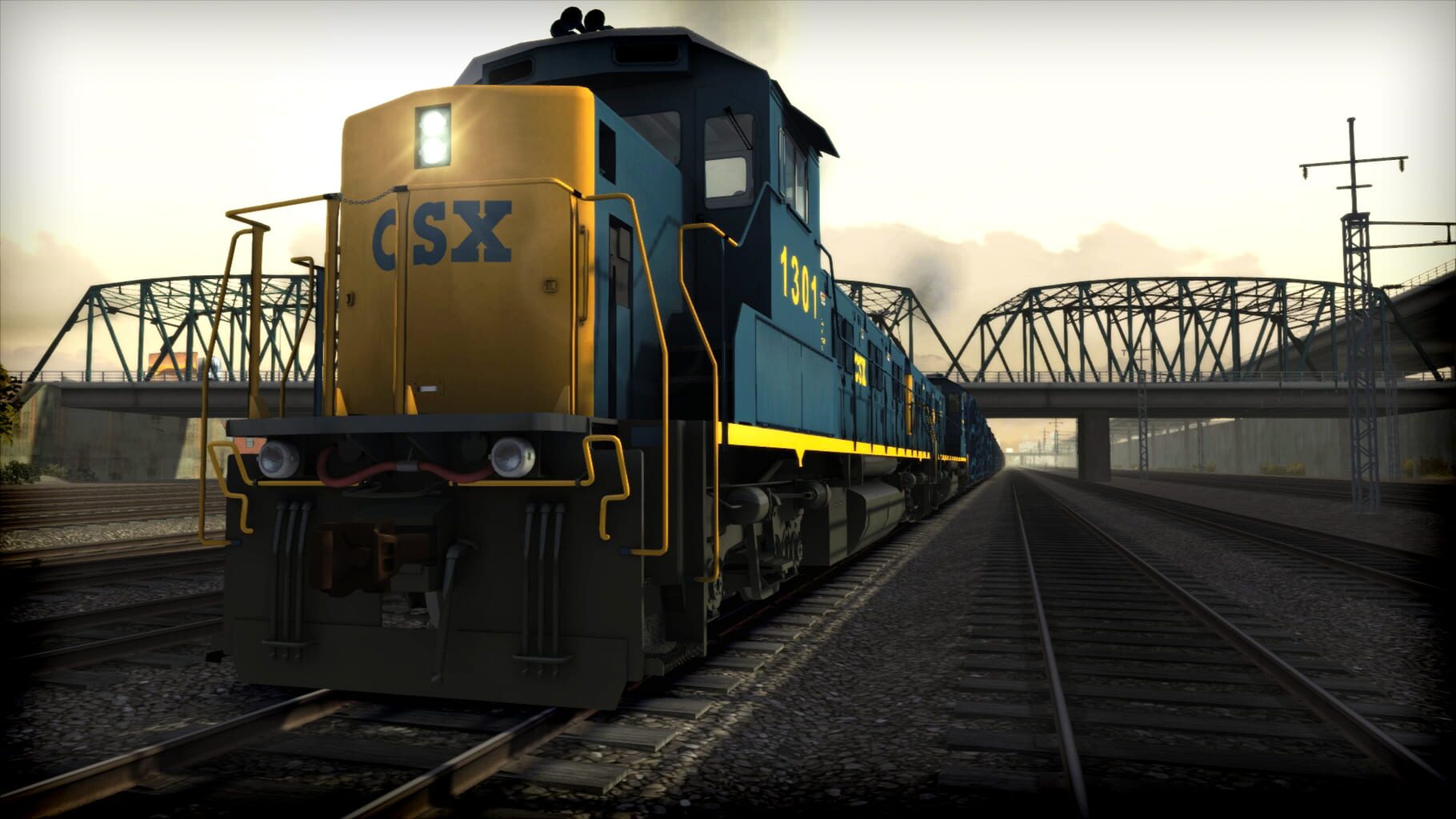 Captura de pantalla - Train Simulator 2021: CSX NRE 3GS-21B 'Genset' Loco