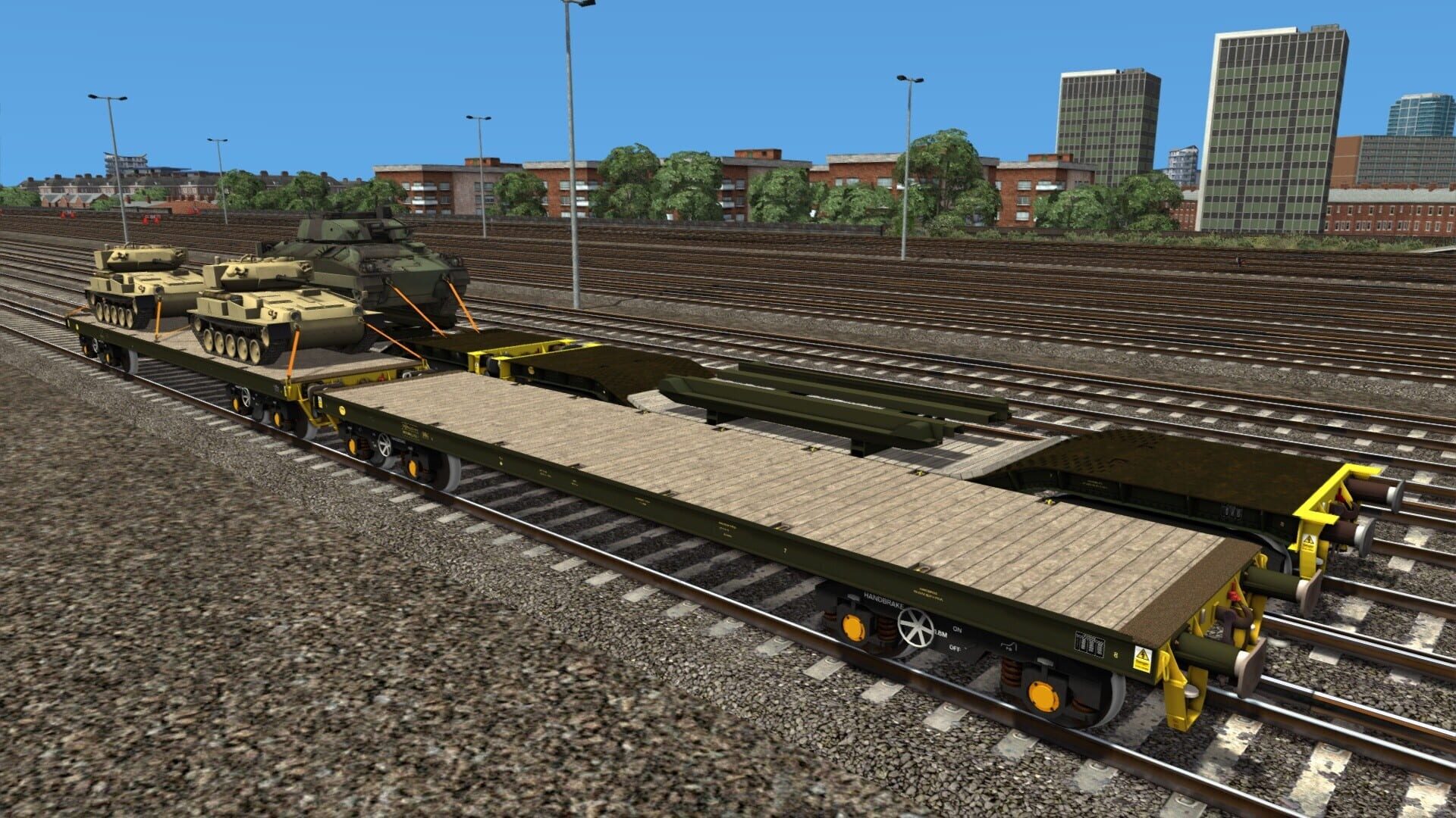 Train Simulator: UK Military Wagon Pack