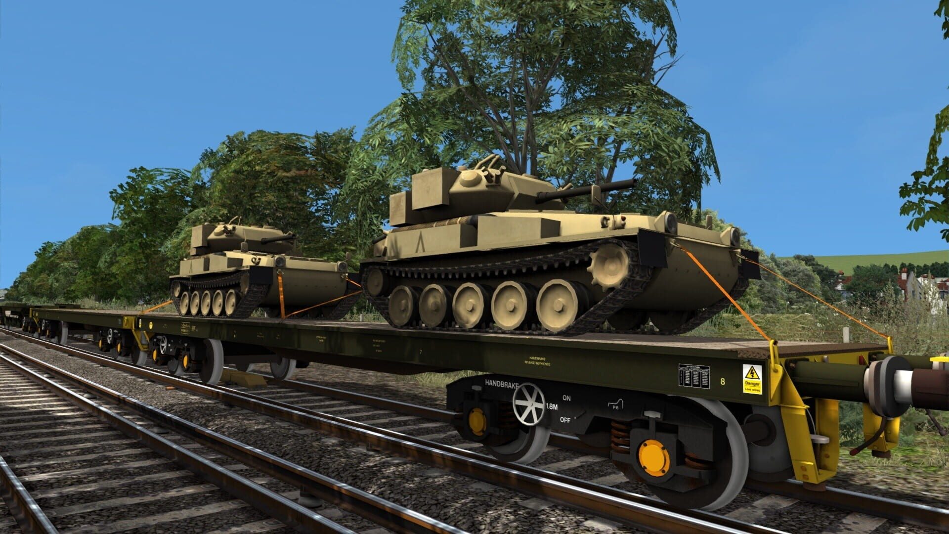 Train Simulator: UK Military Wagon Pack