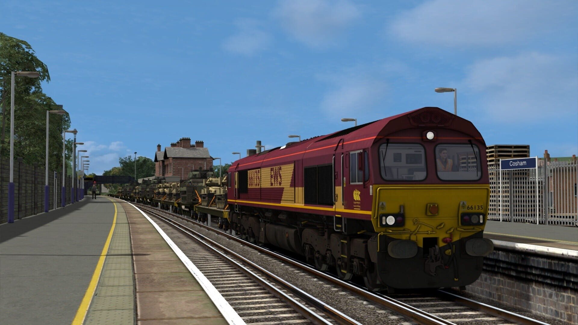 Train Simulator: UK Military Wagon Pack