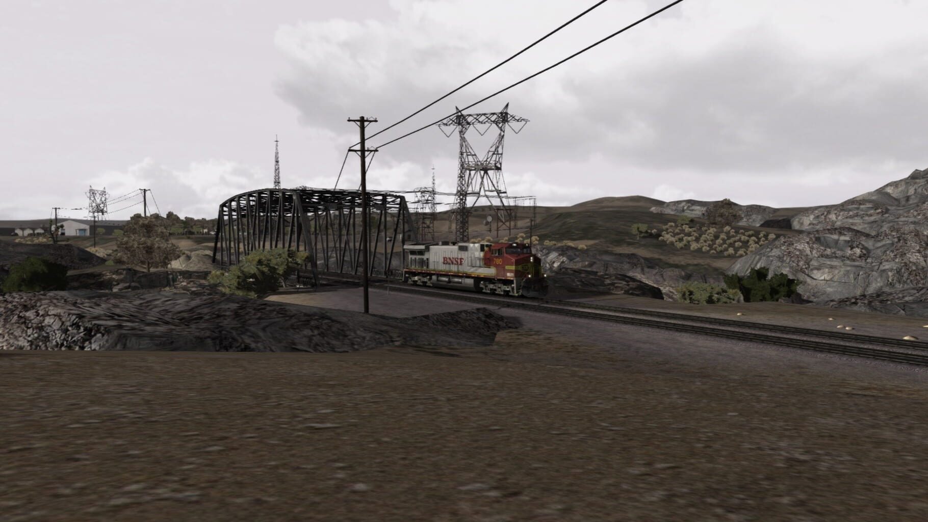 Captura de pantalla - Train Simulator 2021: BNSF Dash 9 Loco