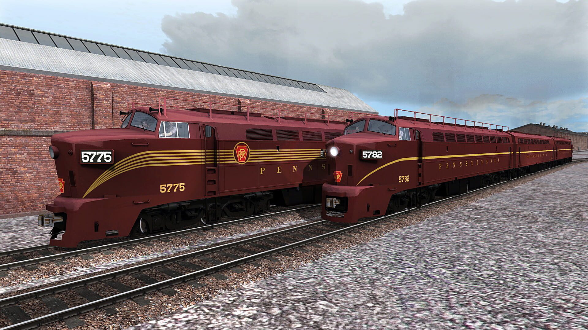 Train Simulator 2021: PRR DR6-4-2000 & Broadway Limited Loco