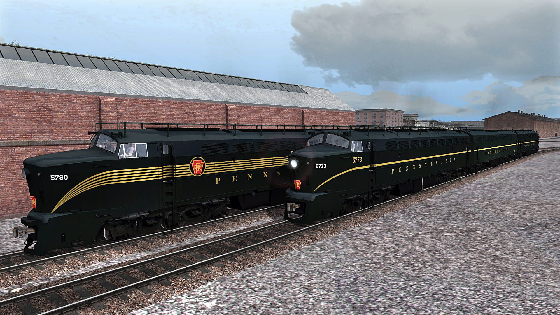 Train Simulator 2021: PRR DR6-4-2000 & Broadway Limited Loco