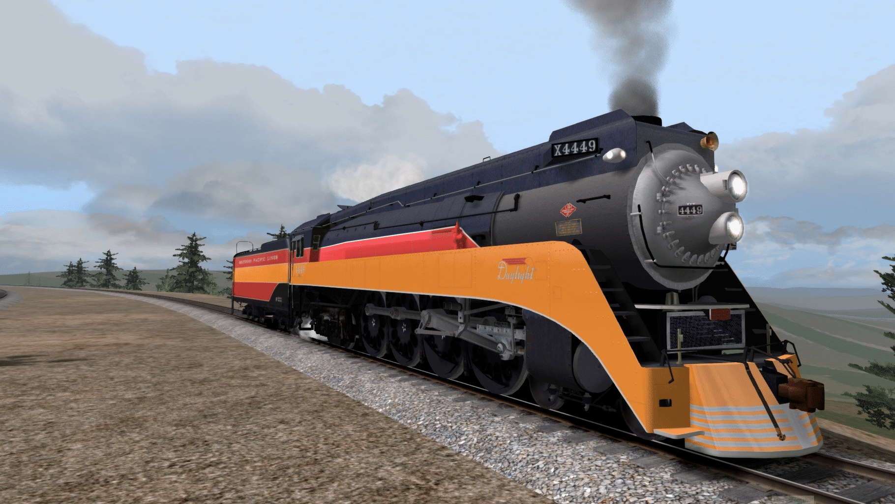 Train Simulator 2021: Southern Pacific GS-4 Loco screenshot