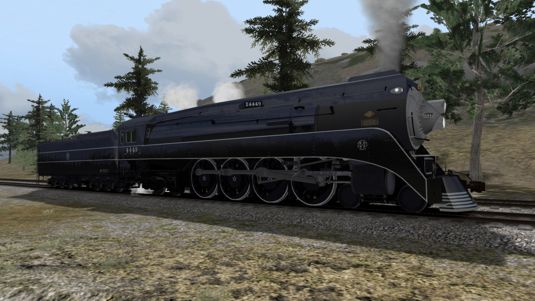 Train Simulator 2021: Southern Pacific GS-4 Loco screenshot