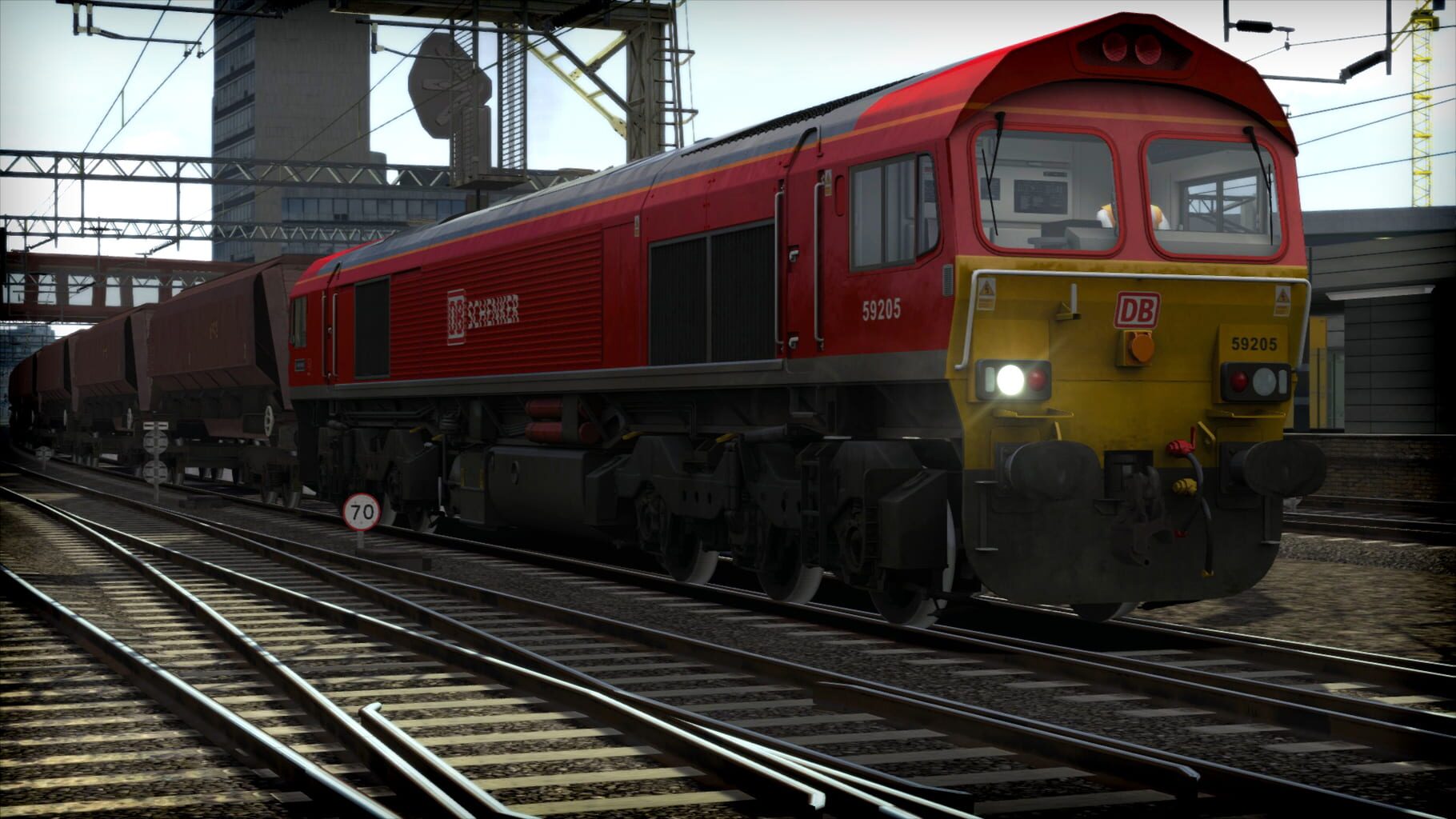 Captura de pantalla - Train Simulator 2021: DB Schenker Class 59/2 Loco