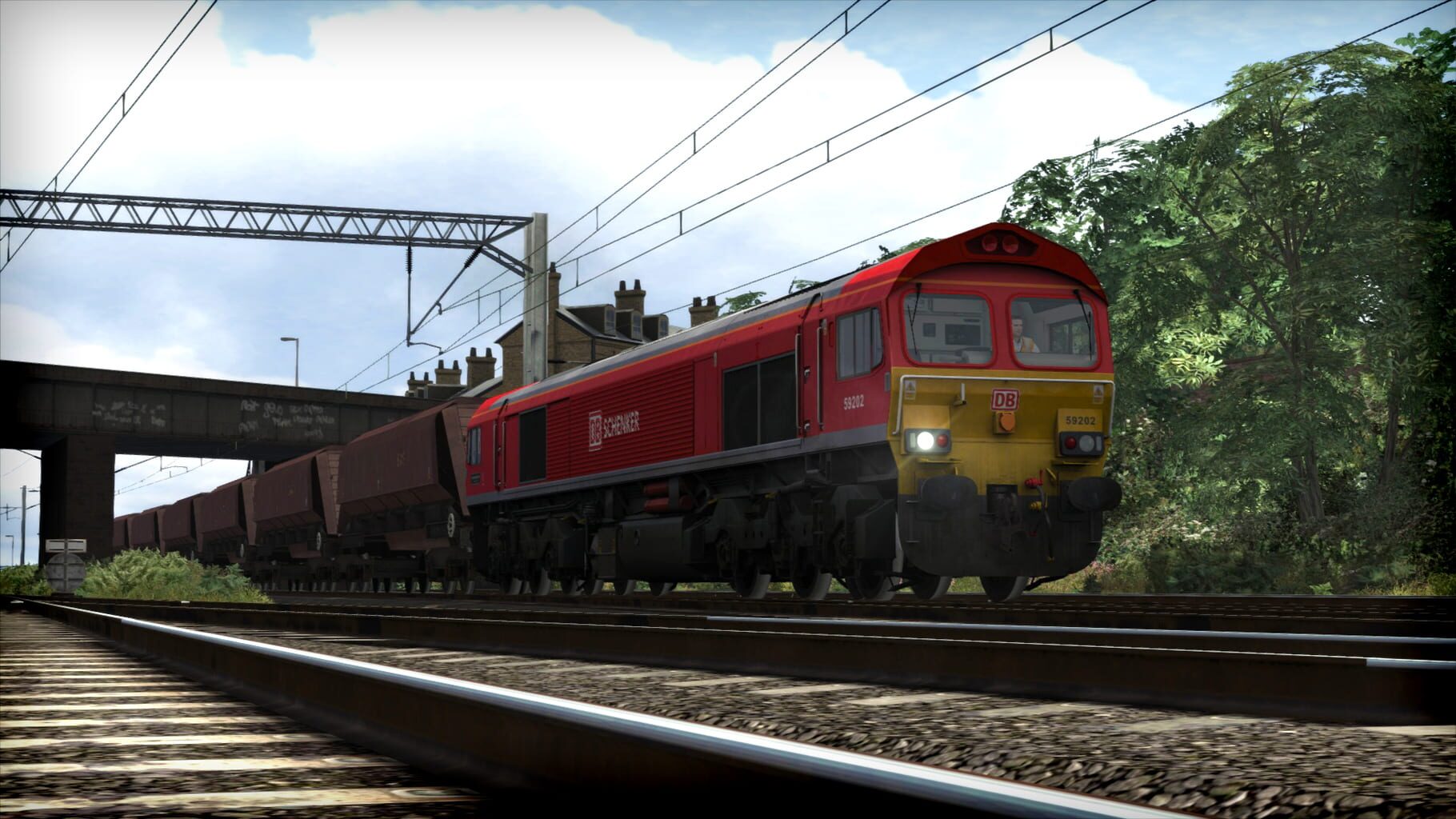 Captura de pantalla - Train Simulator 2021: DB Schenker Class 59/2 Loco