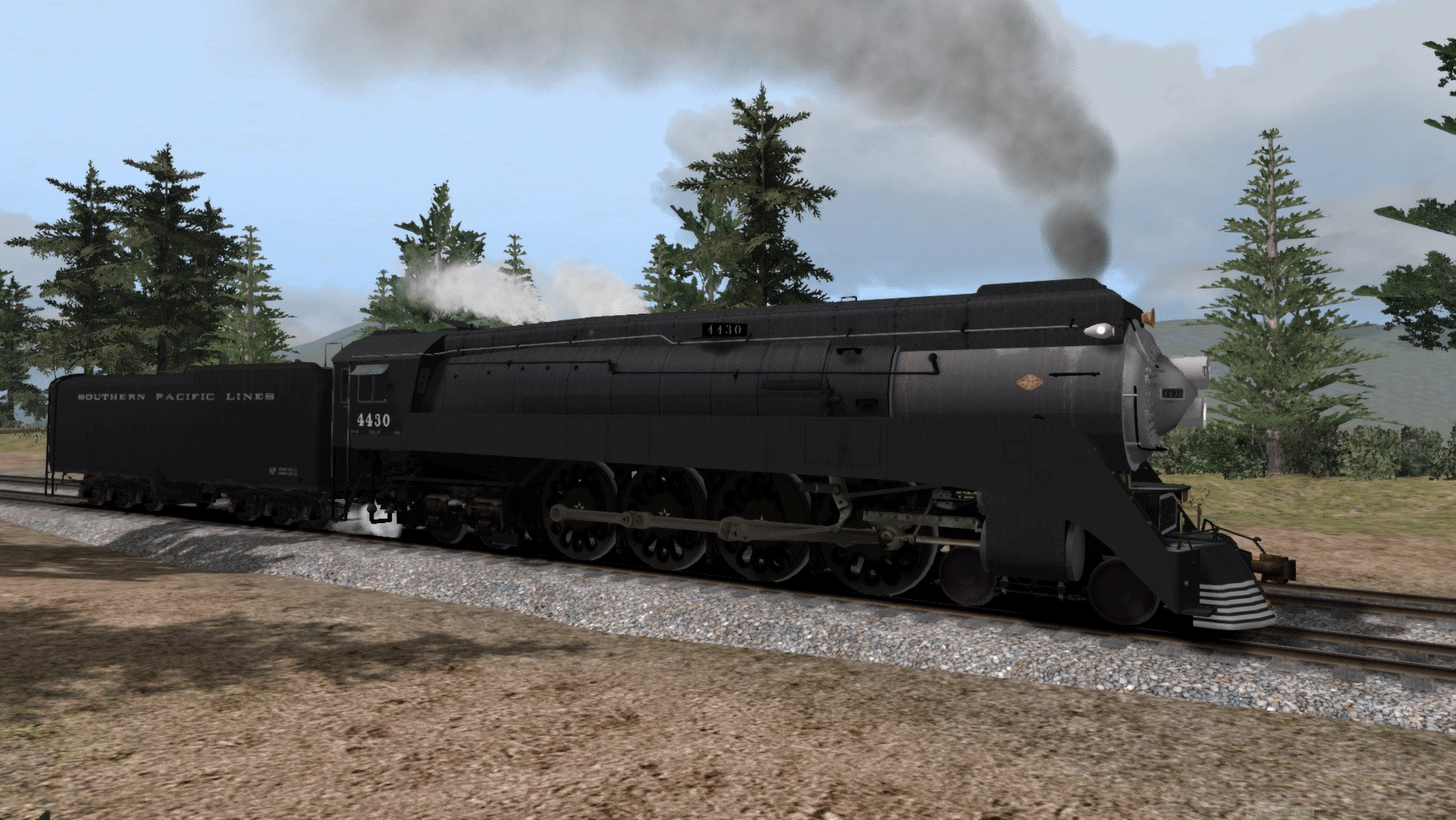 Train Simulator 2021: Southern Pacific GS-4 Loco screenshot