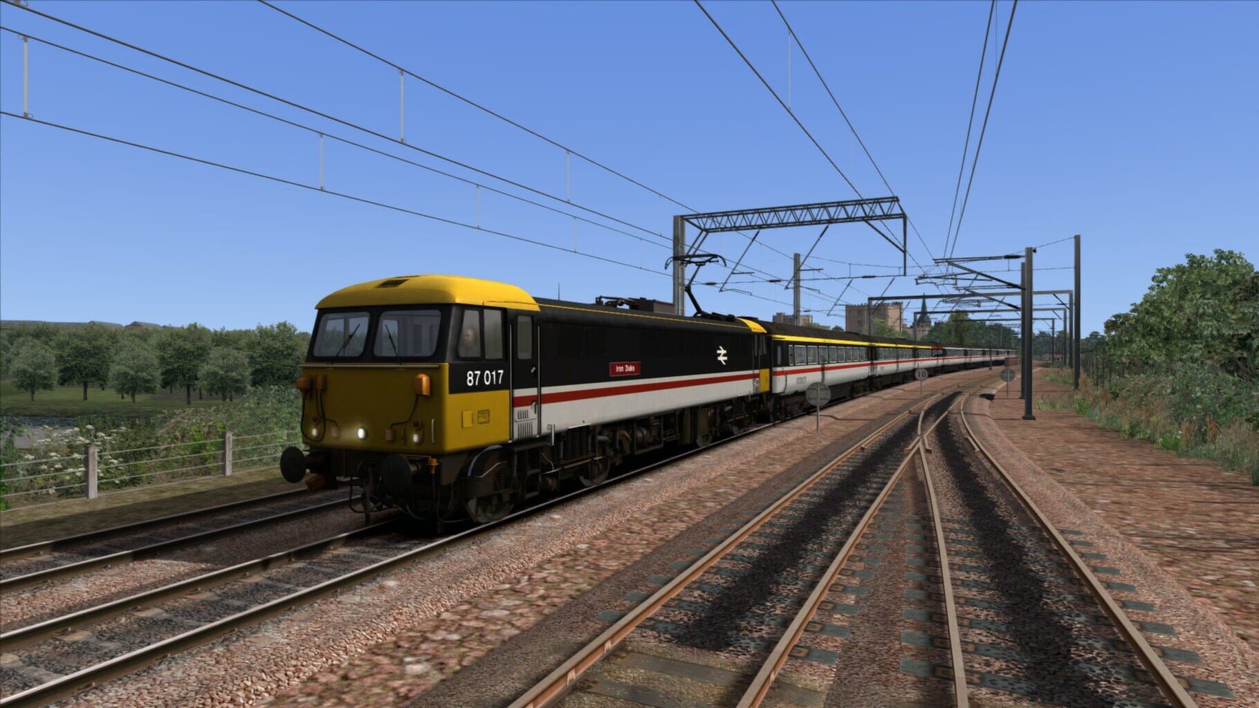 Captura de pantalla - Train Simulator 2021: BR Class 87 Loco