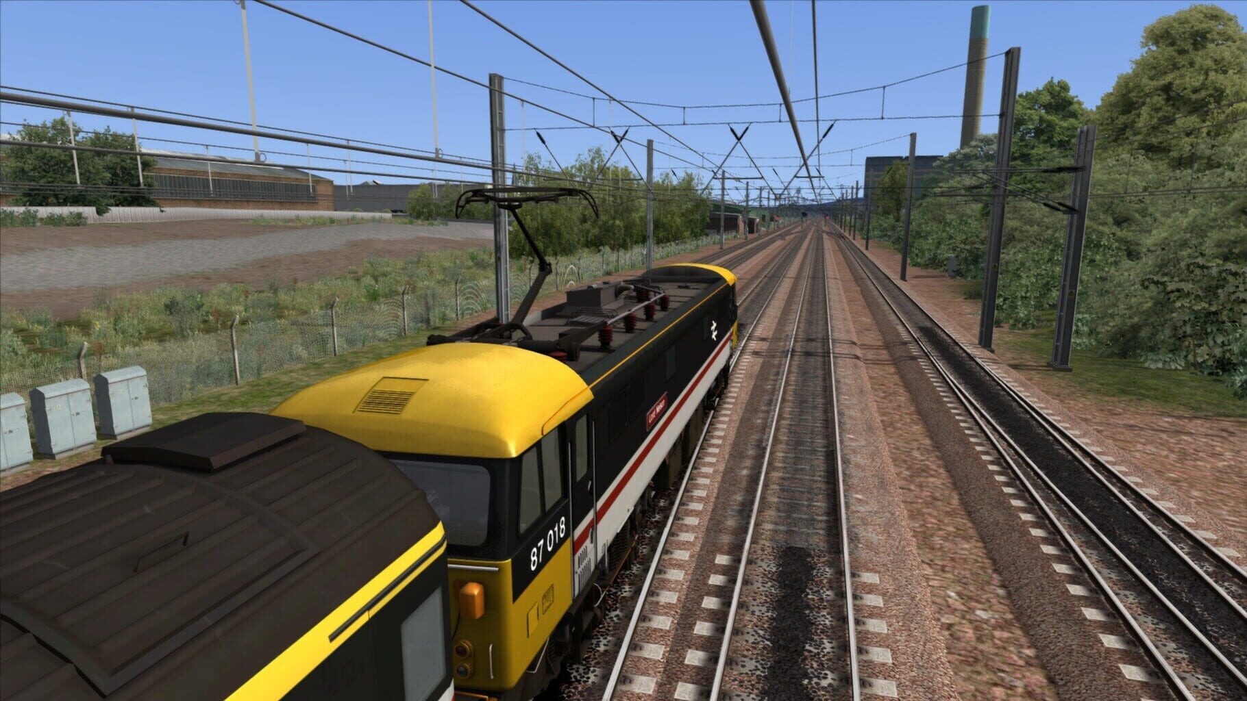 Captura de pantalla - Train Simulator 2021: BR Class 87 Loco