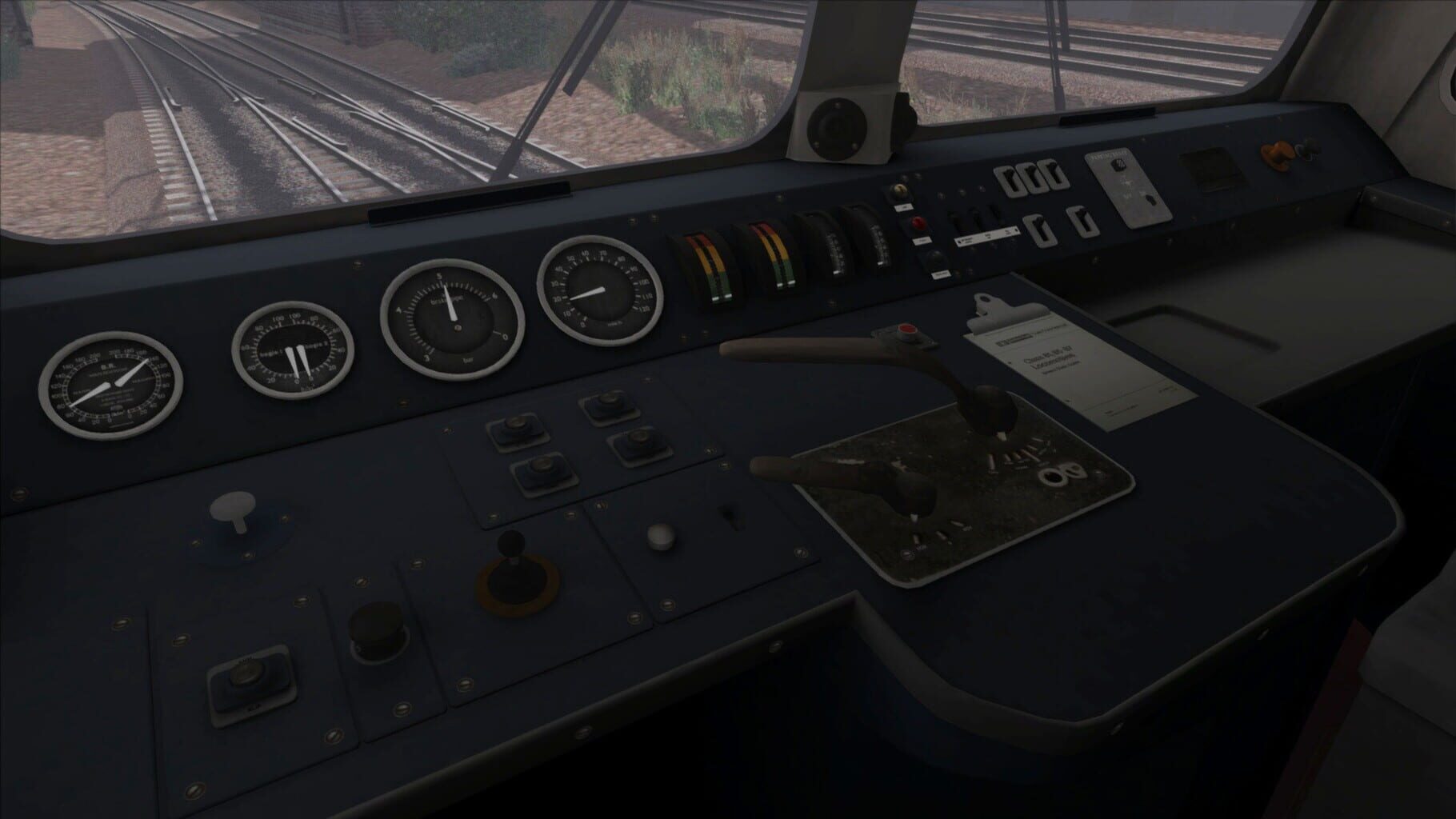 Captura de pantalla - Train Simulator 2021: BR Class 87 Loco