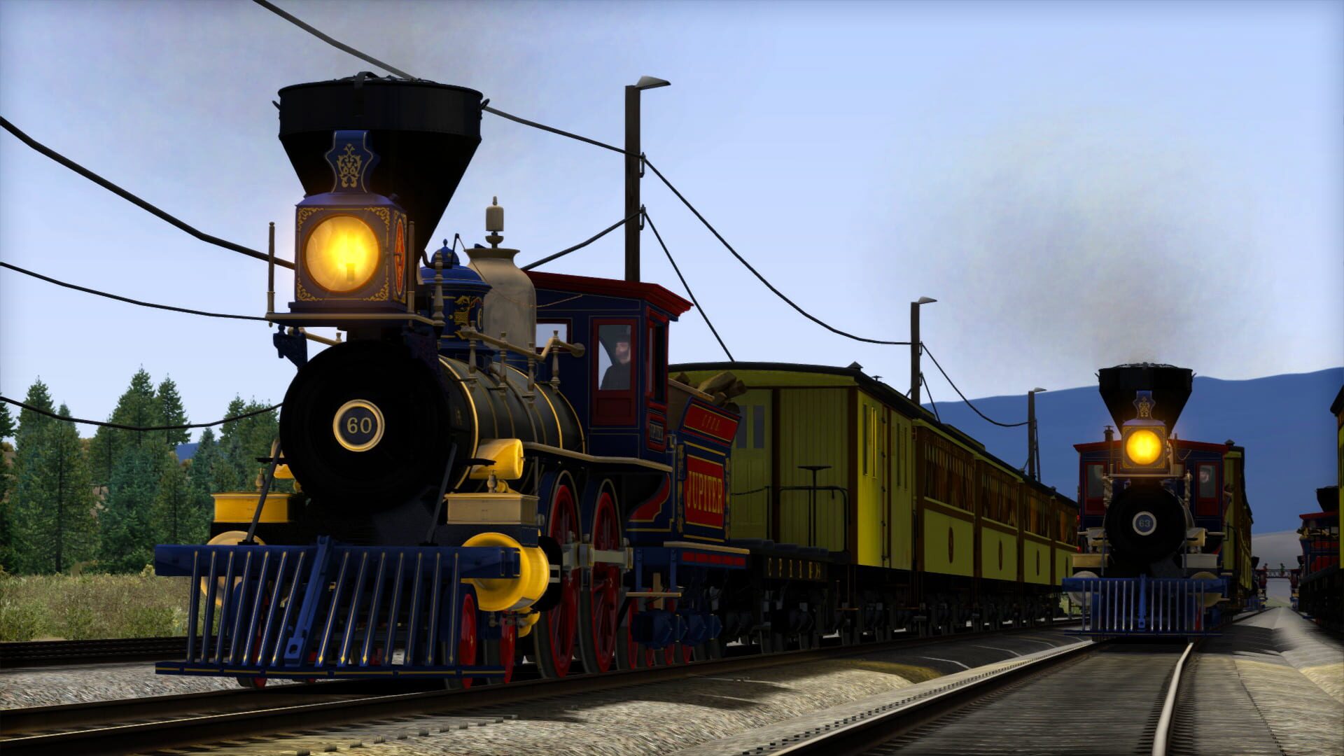 Train Simulator 2021: CPRR 4-4-0 No. 60 'Jupiter' Steam Loco