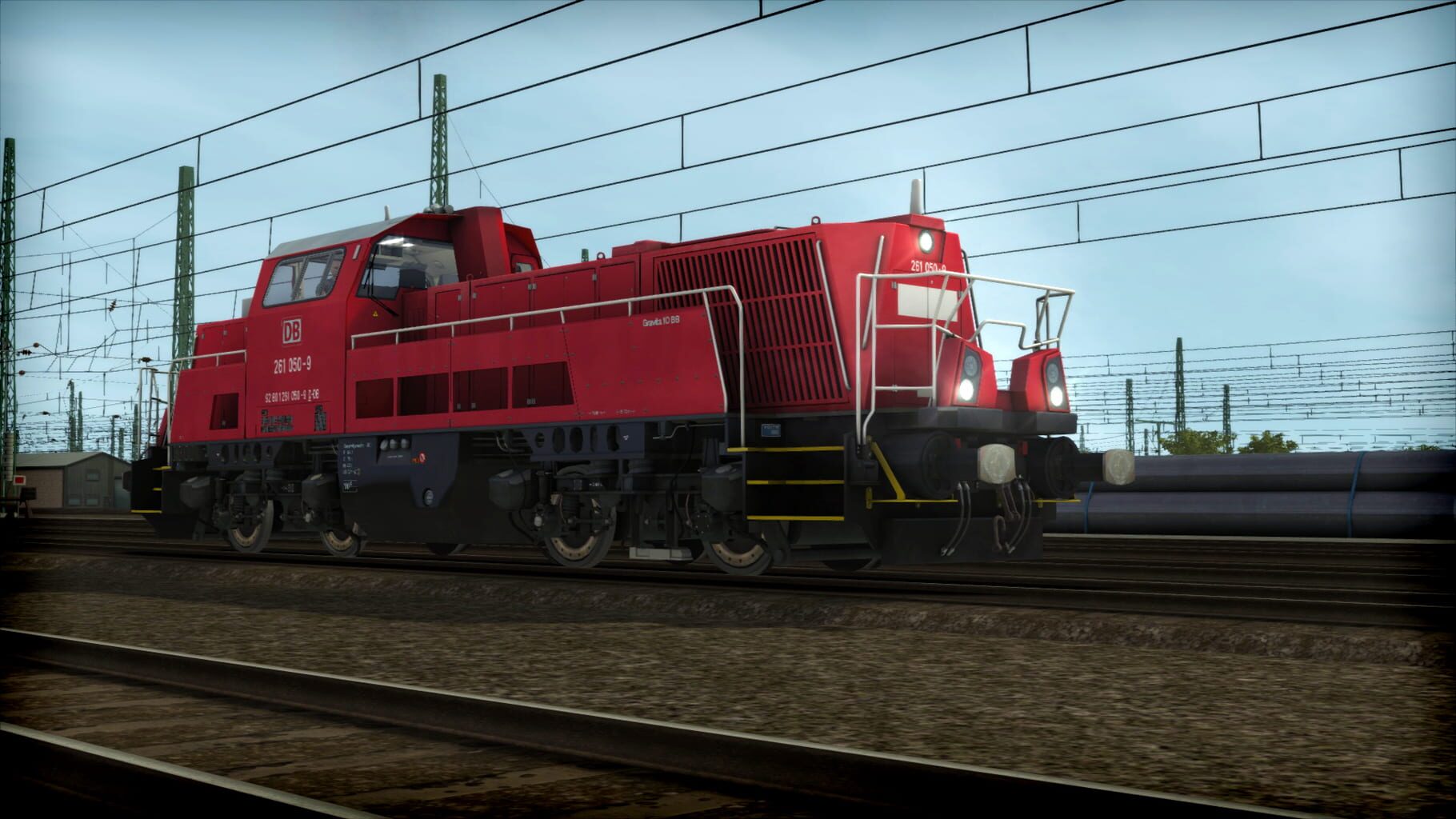 Captura de pantalla - Train Simulator 2021: DB BR 261 'Voith Gravita' Loco