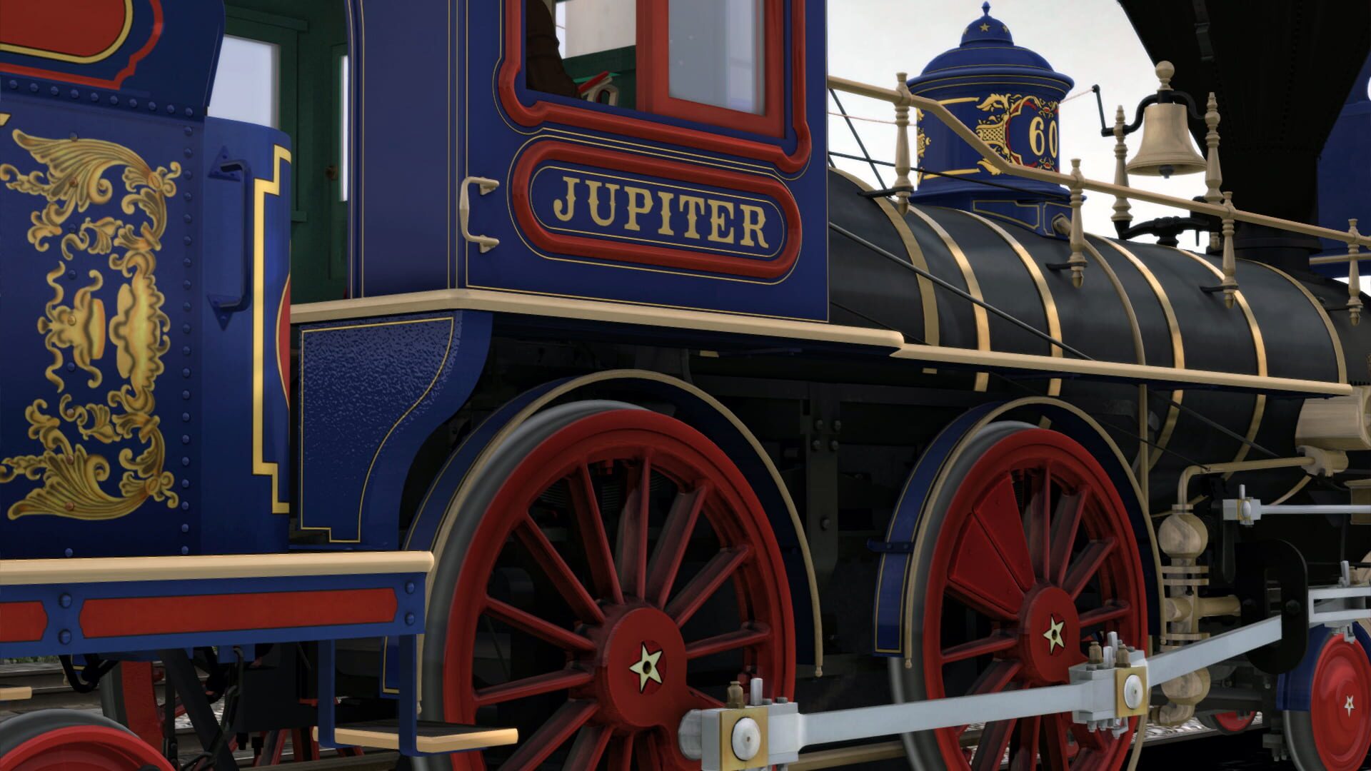 Train Simulator 2021: CPRR 4-4-0 No. 60 'Jupiter' Steam Loco