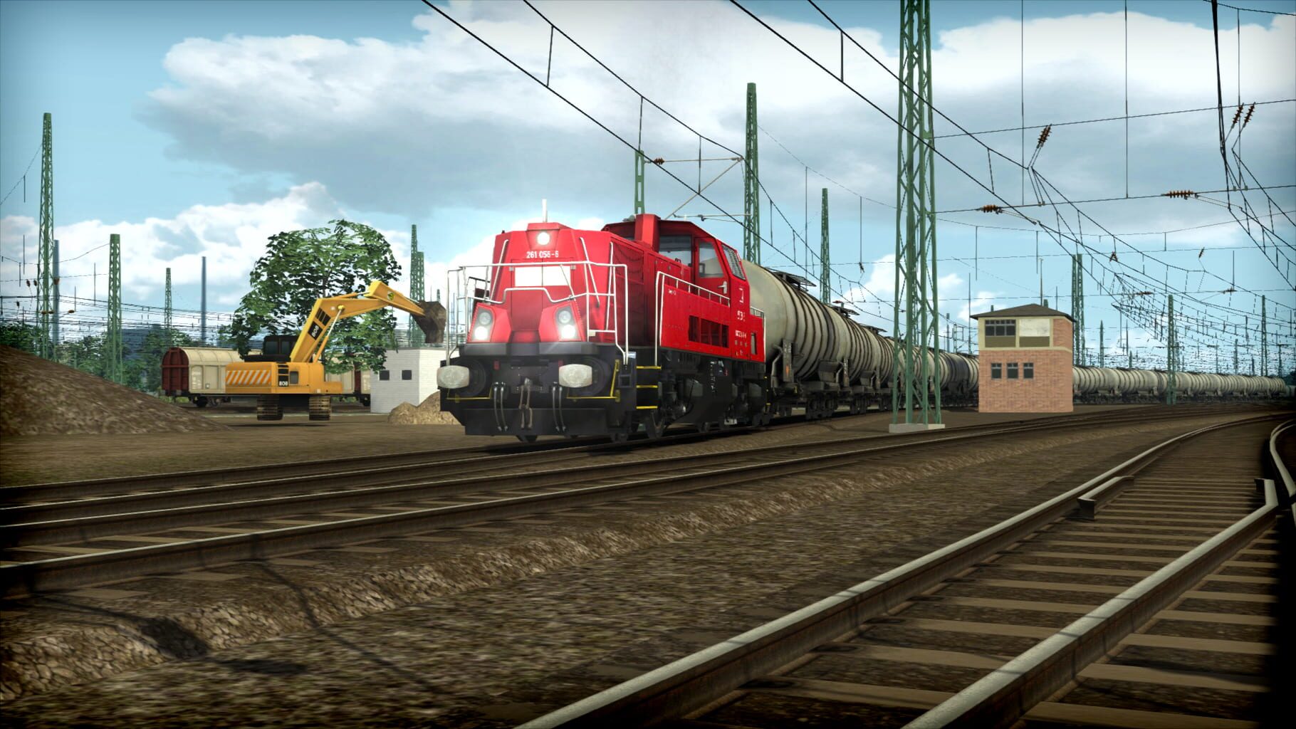 Captura de pantalla - Train Simulator 2021: DB BR 261 'Voith Gravita' Loco