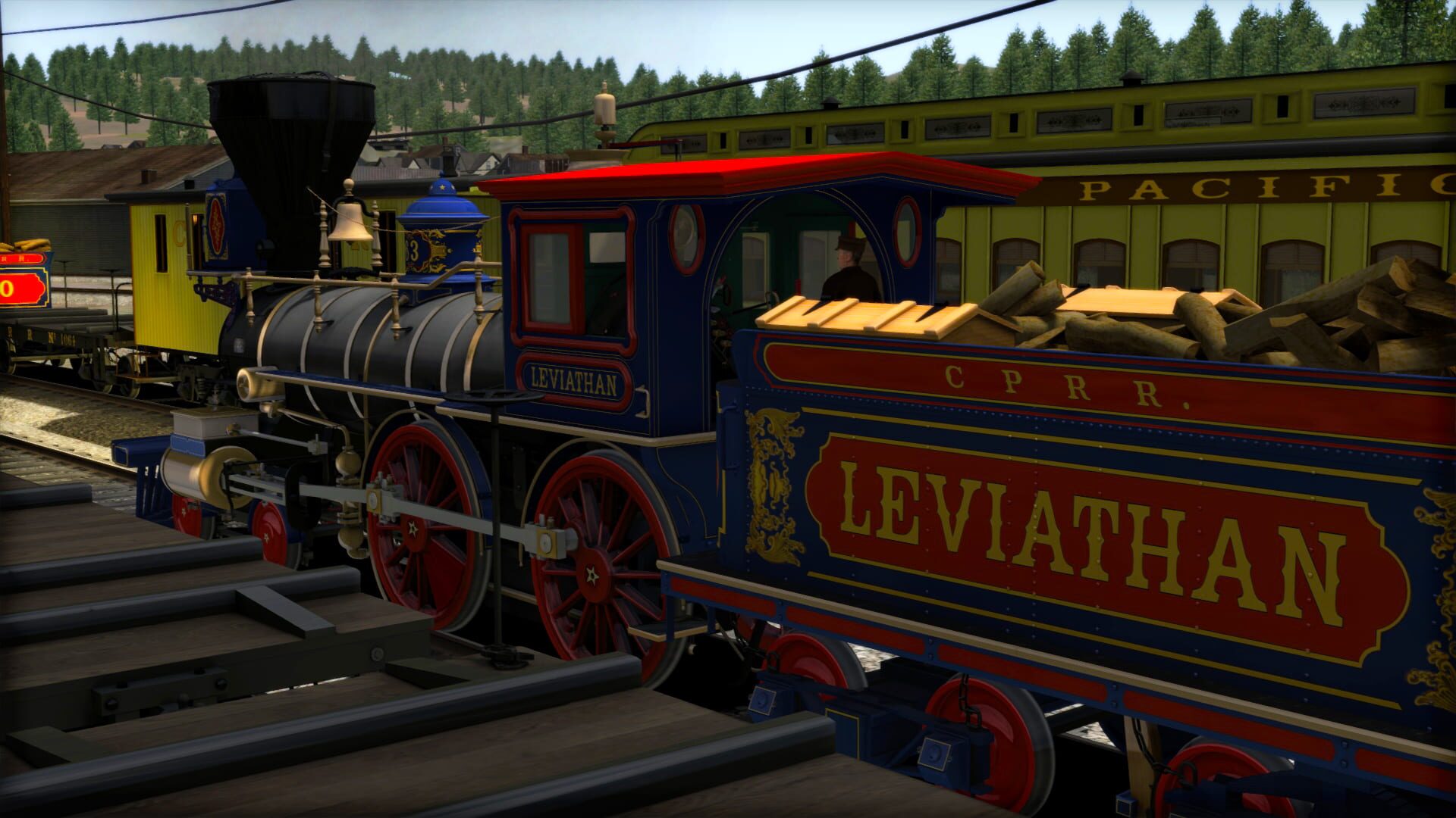 Train Simulator 2021: CPRR 4-4-0 No. 60 'Jupiter' Steam Loco