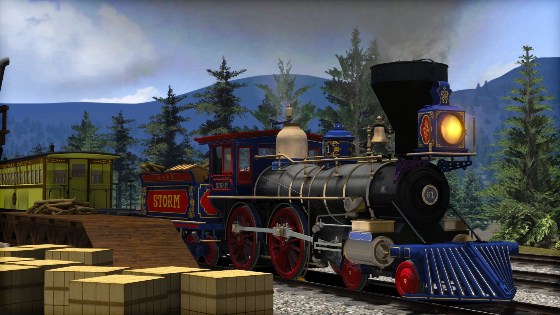 Train Simulator 2021: CPRR 4-4-0 No. 60 'Jupiter' Steam Loco