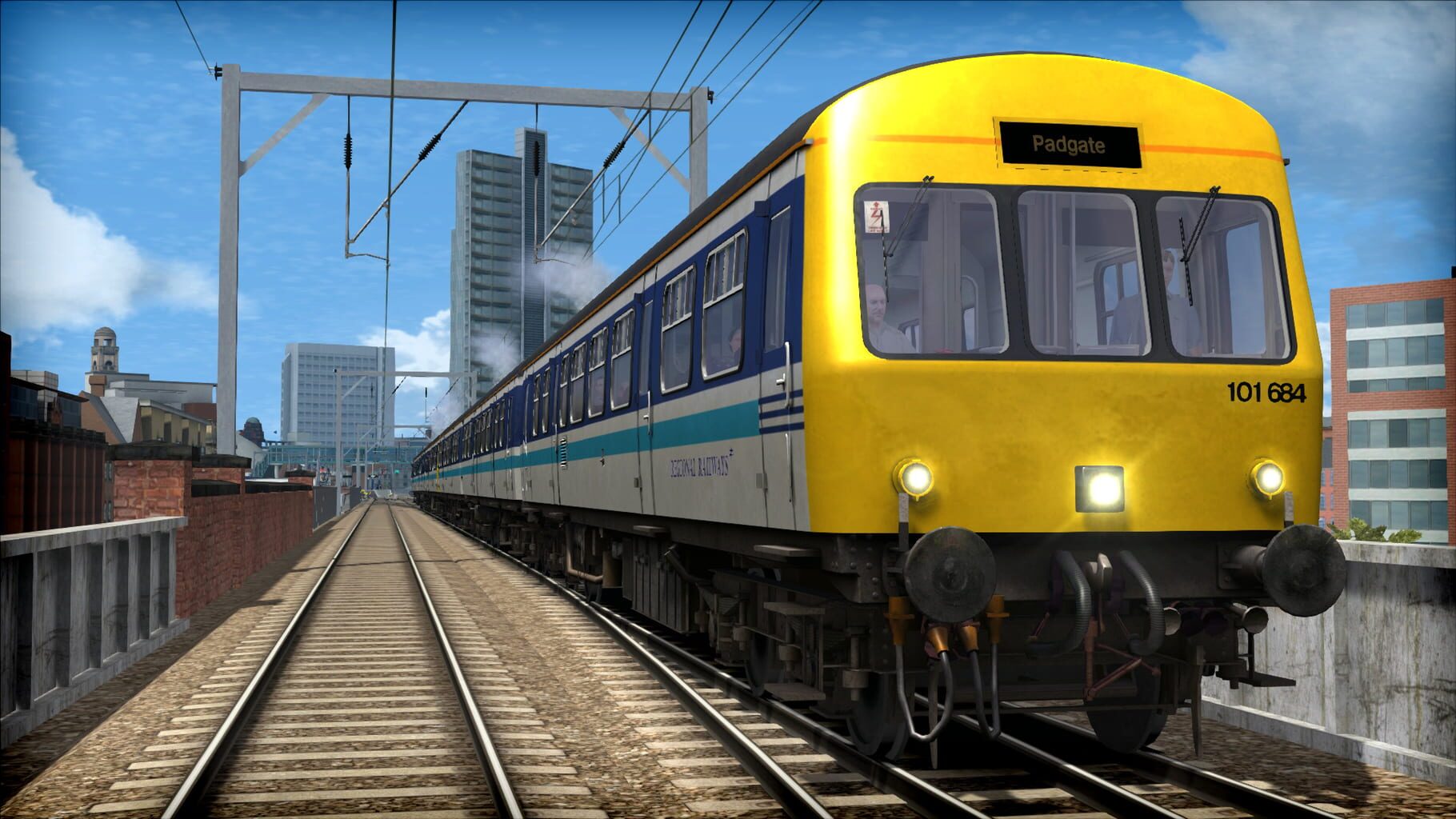 Captura de pantalla - Train Simulator 2021: BR Regional Railways Class 101 DMU