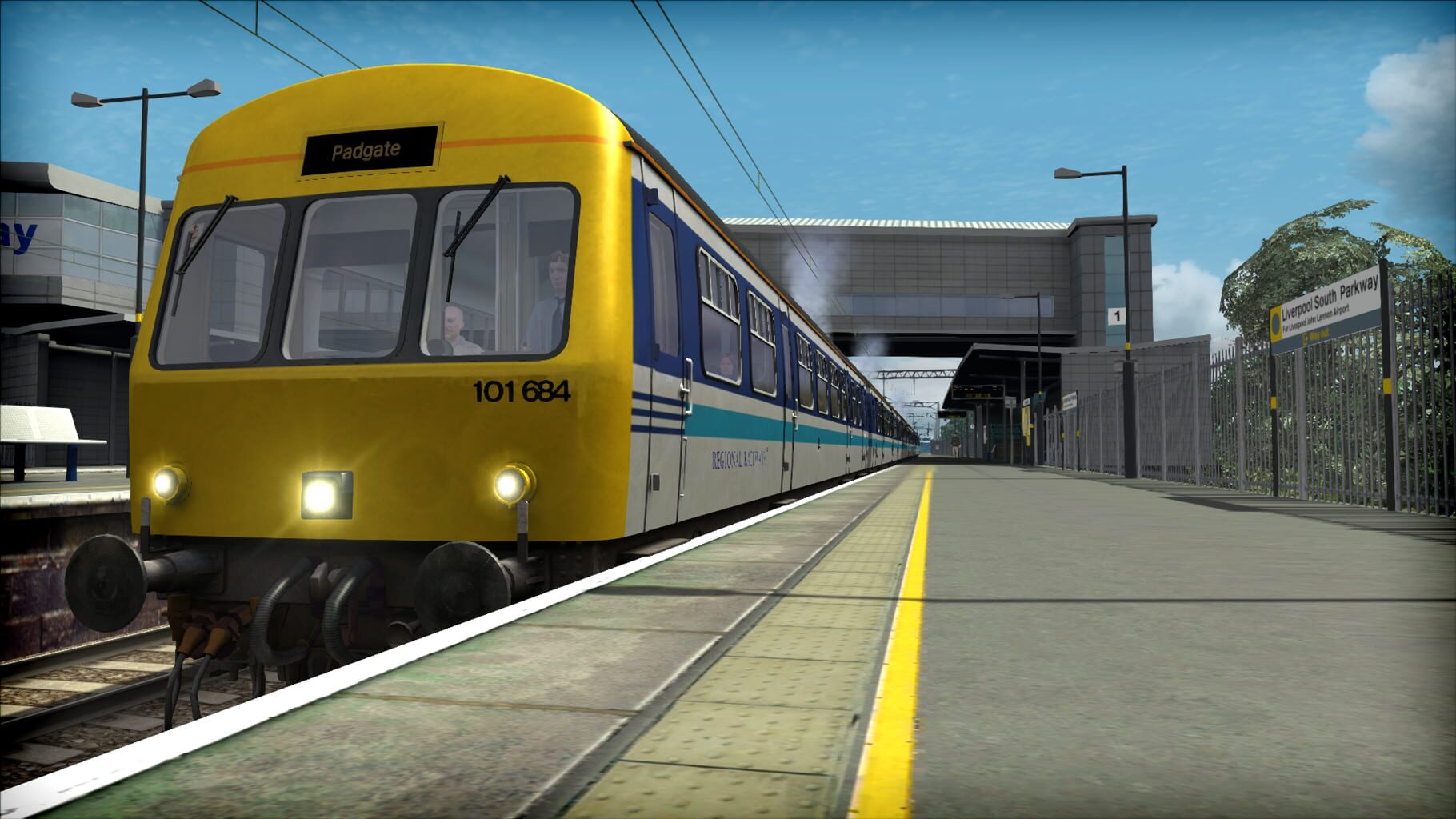 Captura de pantalla - Train Simulator 2021: BR Regional Railways Class 101 DMU