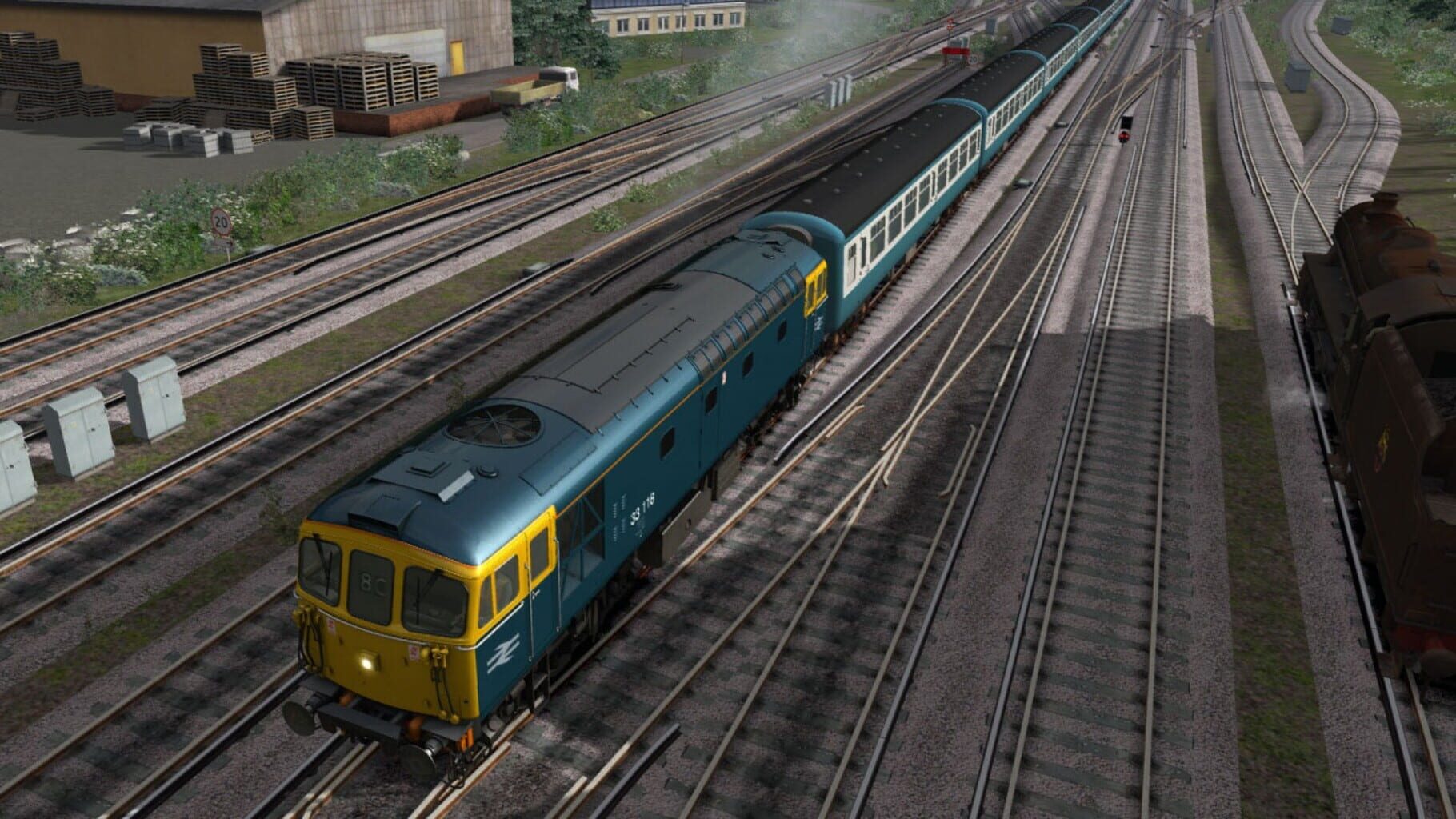 Captura de pantalla - Train Simulator 2021: BR Class 33 Loco