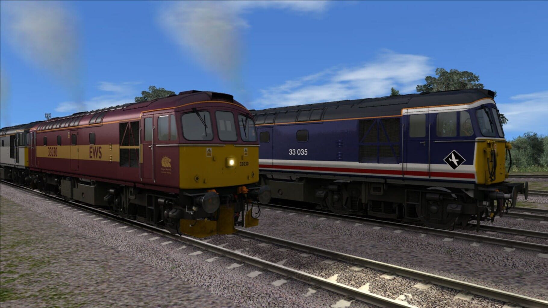 Captura de pantalla - Train Simulator 2021: BR Class 33 Loco