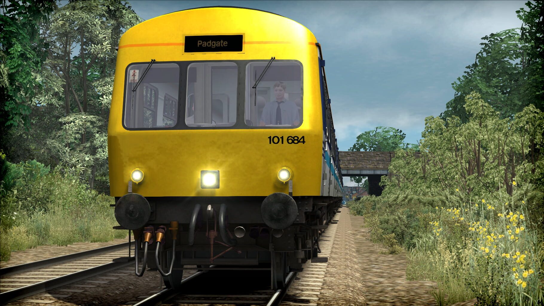 Captura de pantalla - Train Simulator 2021: BR Regional Railways Class 101 DMU