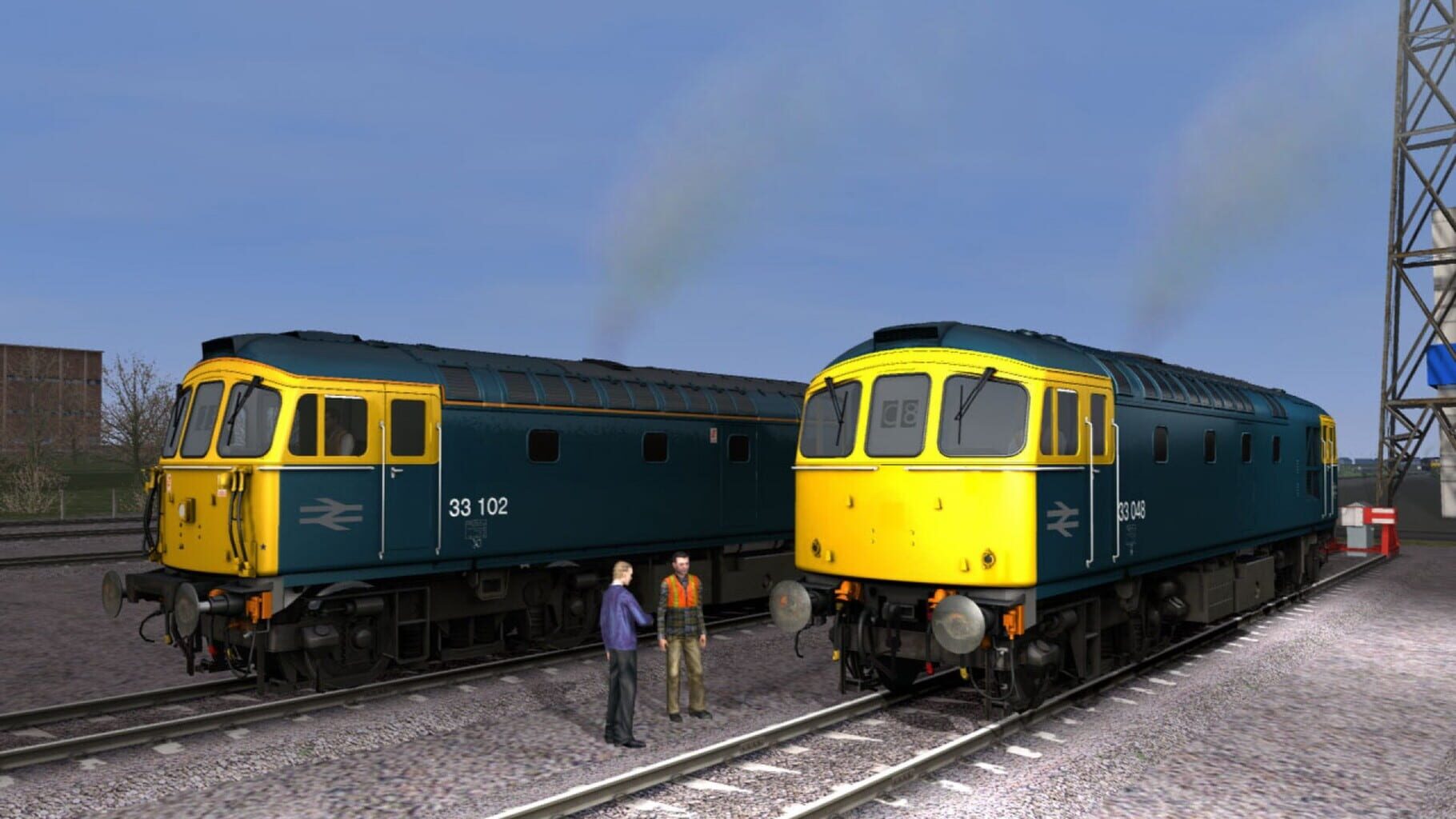 Captura de pantalla - Train Simulator 2021: BR Class 33 Loco