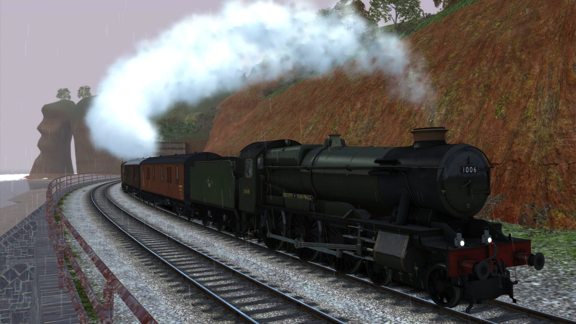 Train Simulator 2021: GWR 1000 Class 'County Class' Steam Loco