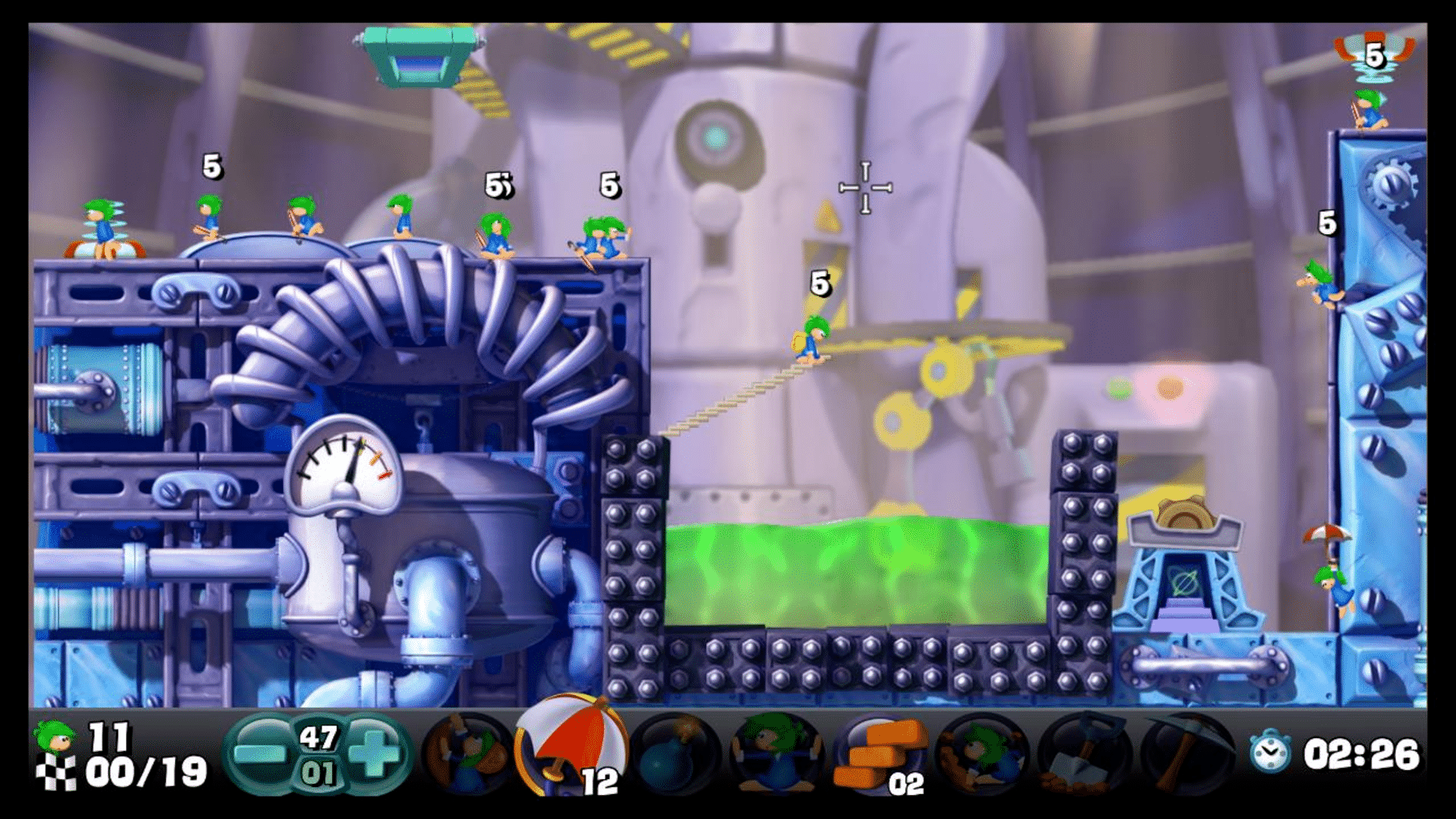 Lemmings screenshot