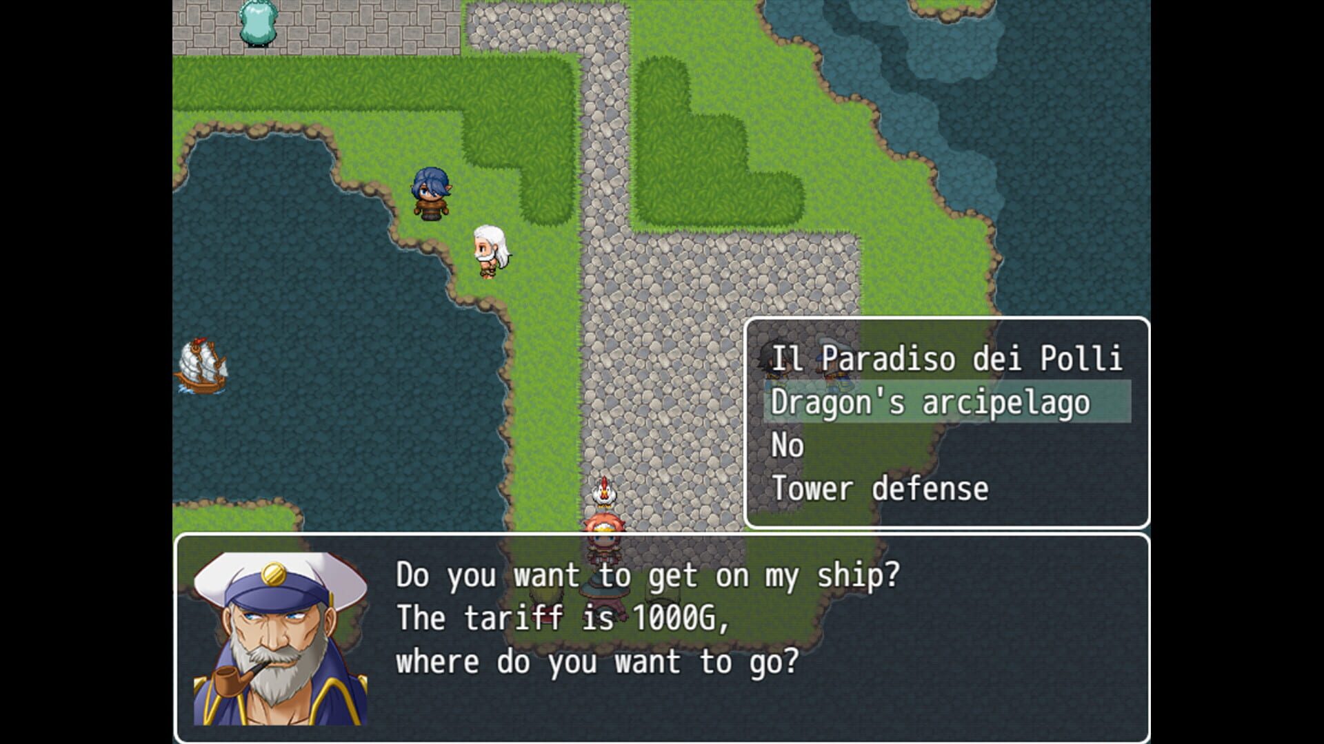 Early Quest: Archipelago of Dragons - Screenshot