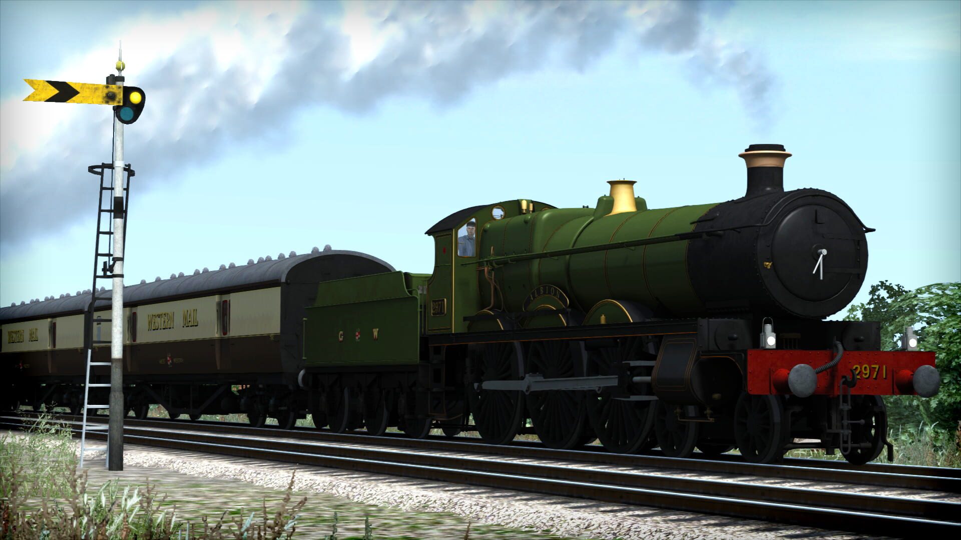 Train Simulator: GWR Saint Class & Travelling Post Office Loco Add-On