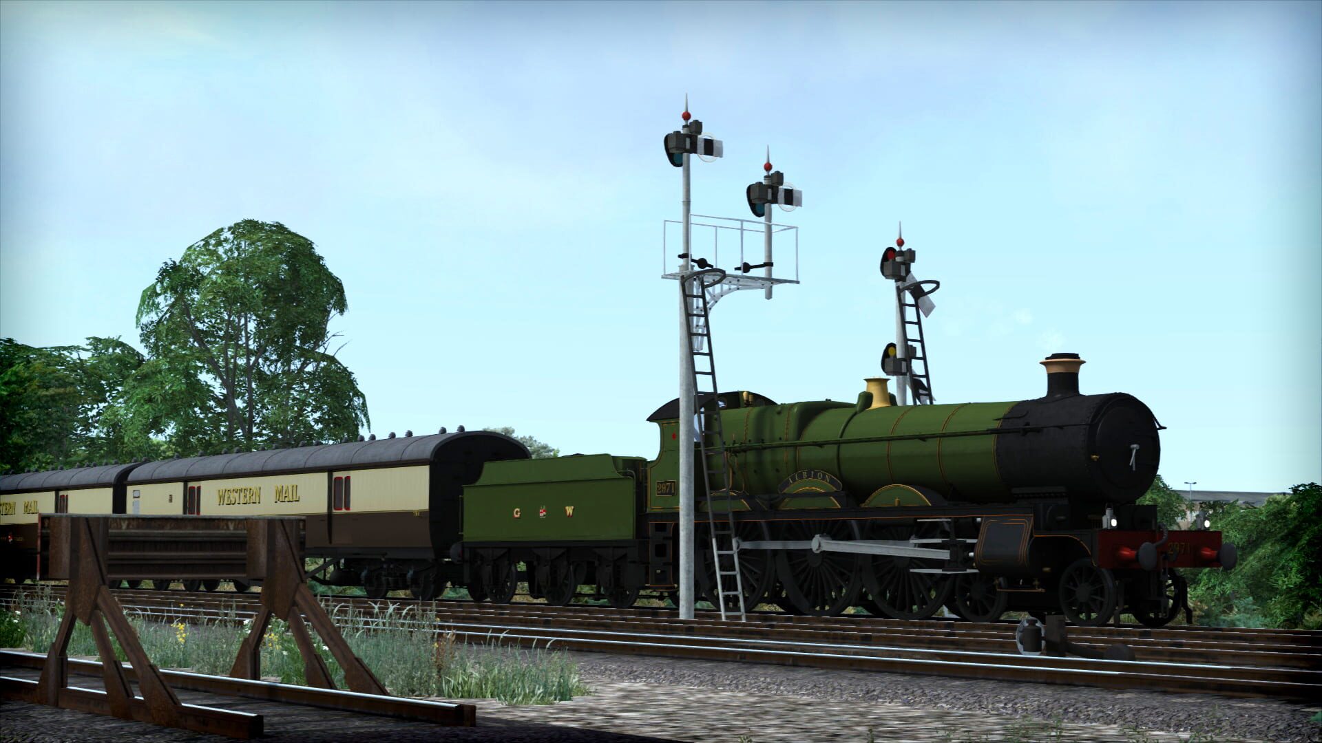 Train Simulator: GWR Saint Class & Travelling Post Office Loco Add-On